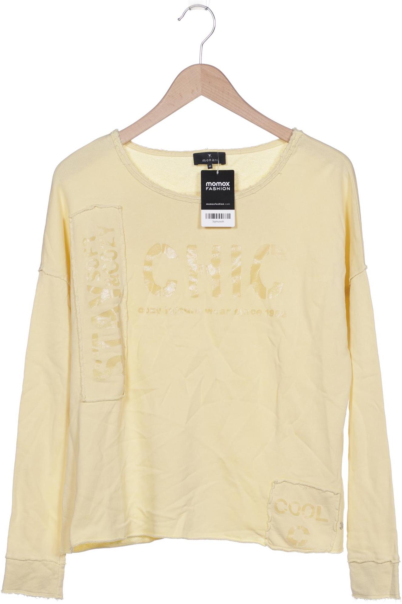 

monari Damen Sweatshirt, gelb
