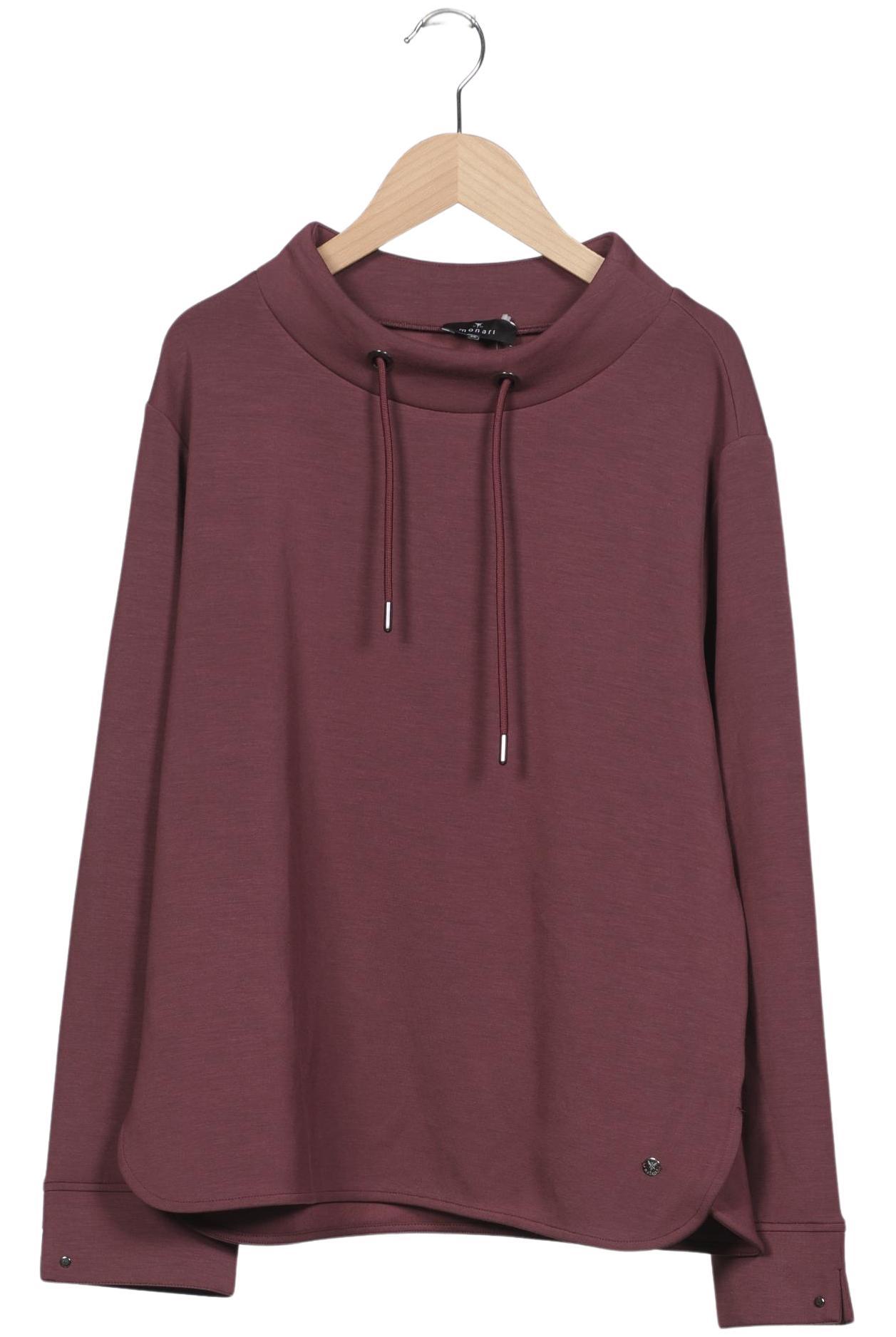 

monari Damen Sweatshirt, bordeaux, Gr. 38