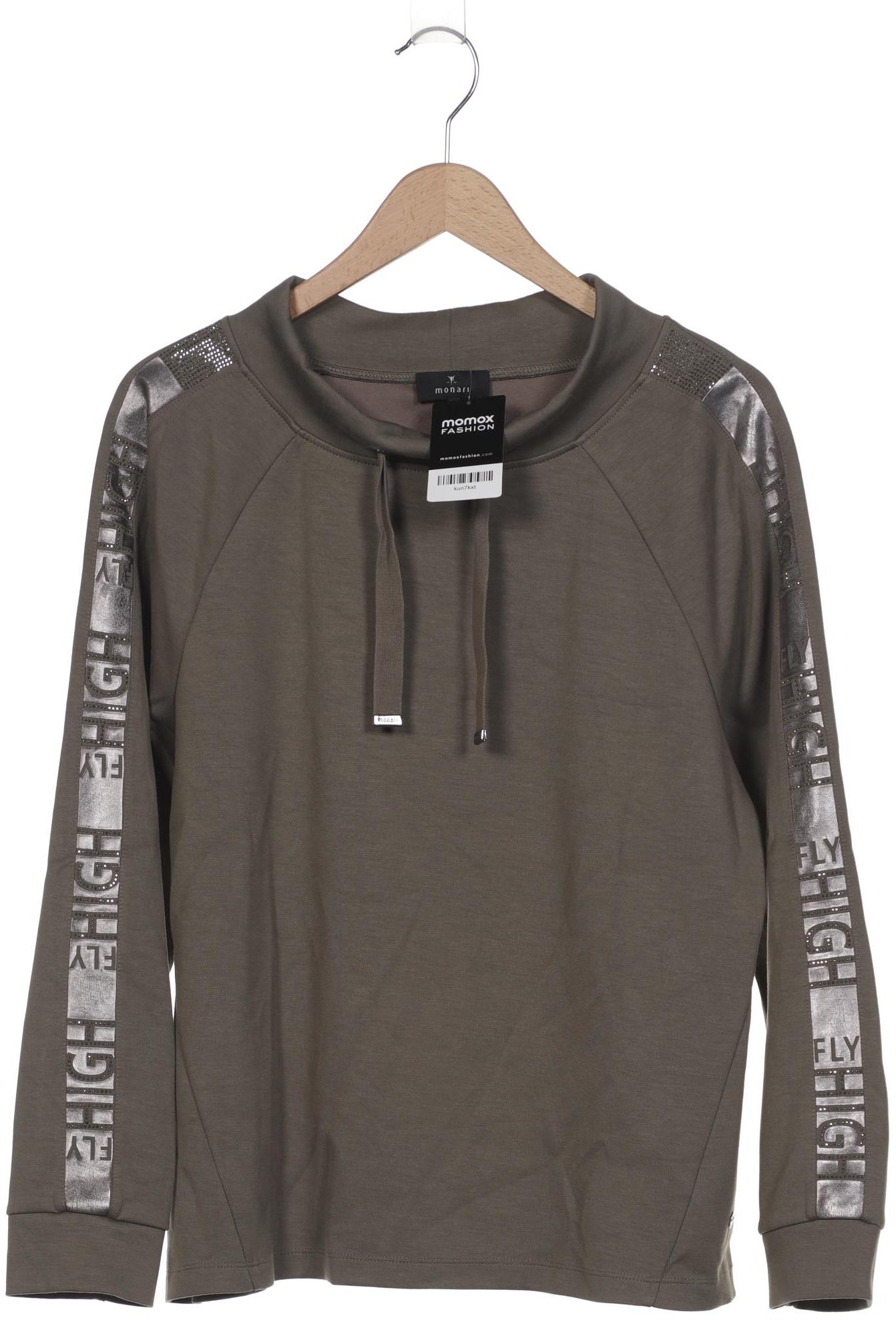 

monari Damen Sweatshirt, grün, Gr. 42
