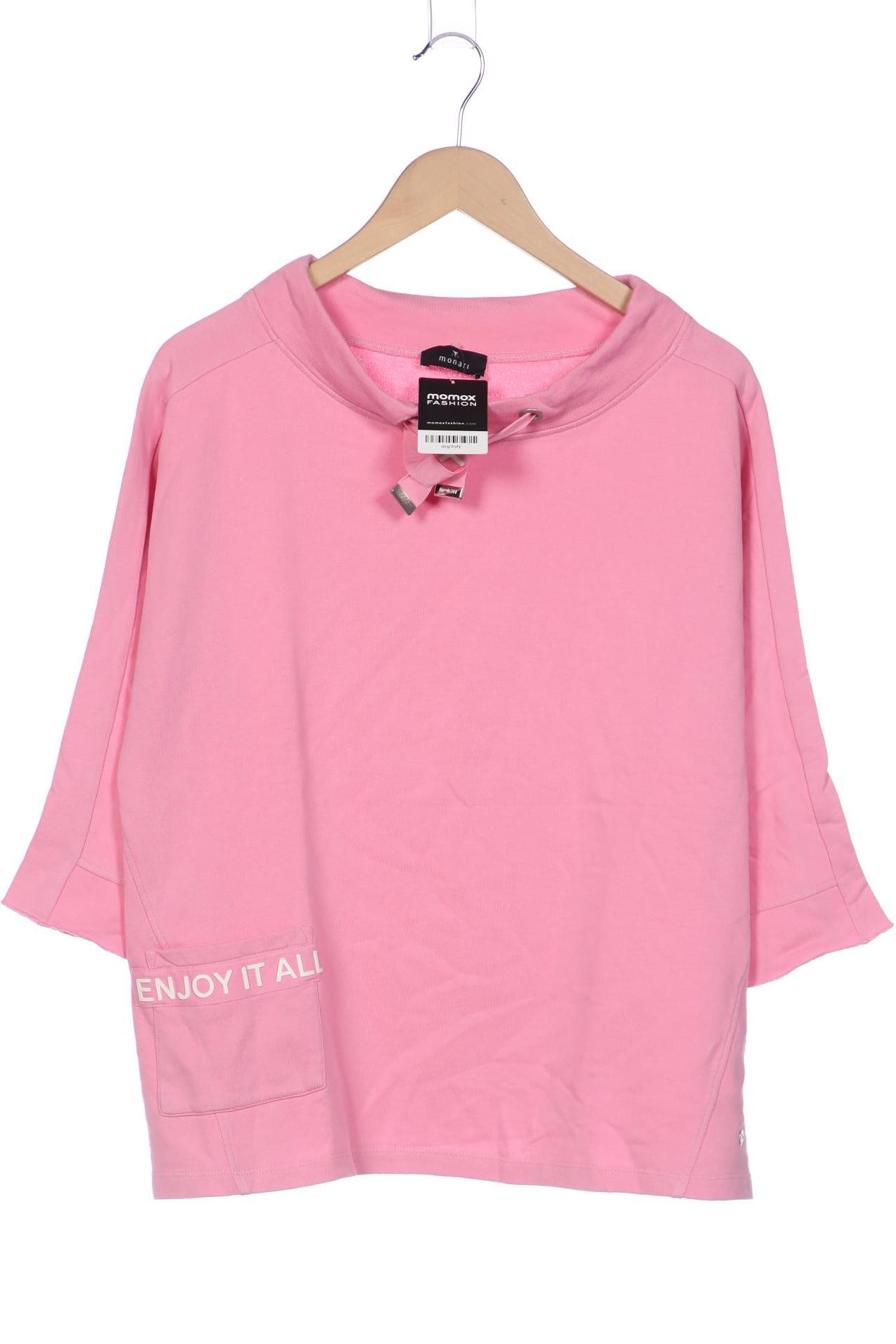 

monari Damen Sweatshirt, pink, Gr. 48
