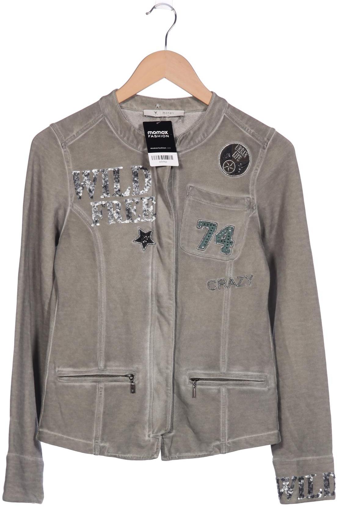 

monari Damen Sweatshirt, grün, Gr. 36