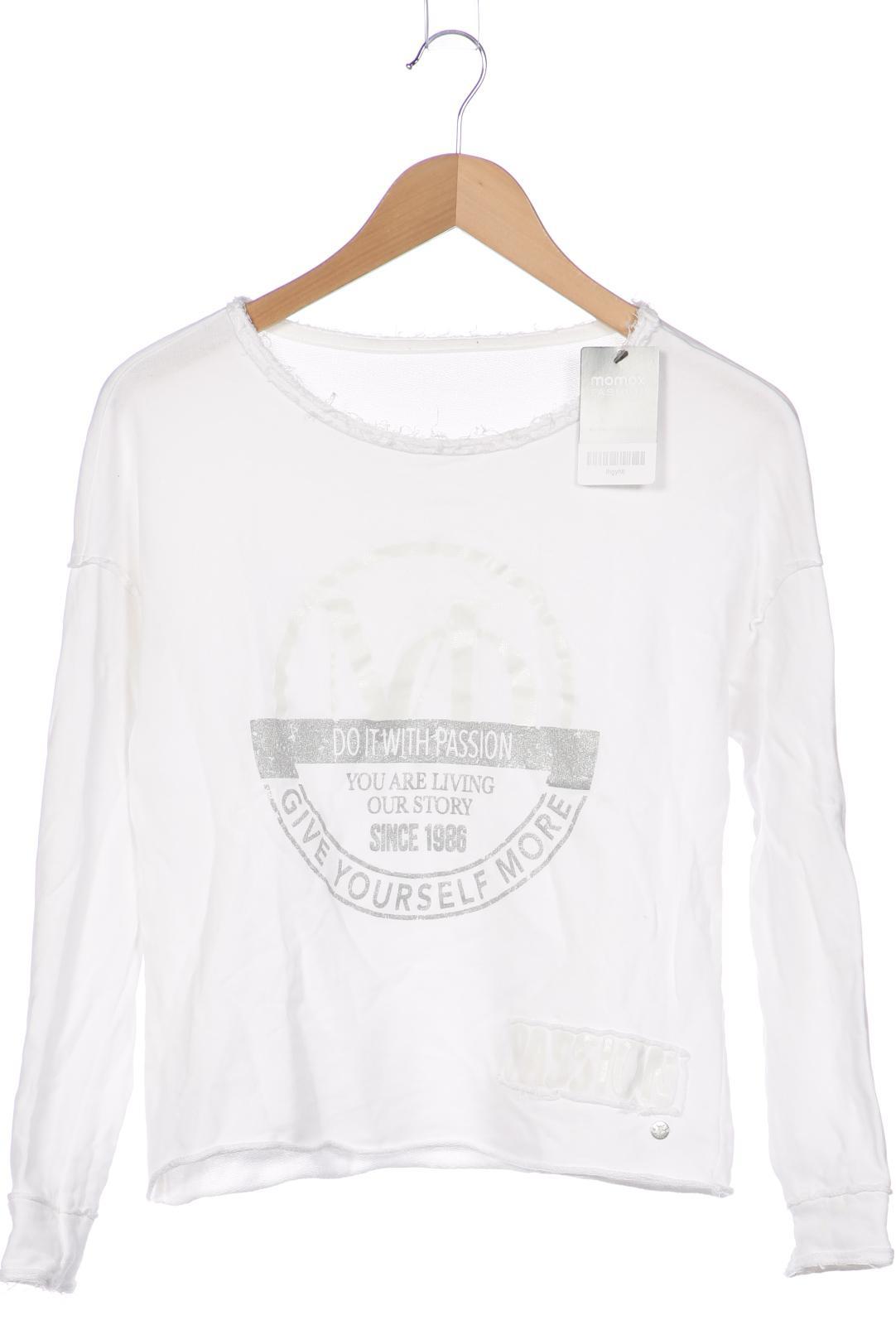 

monari Damen Sweatshirt, weiß, Gr. 38