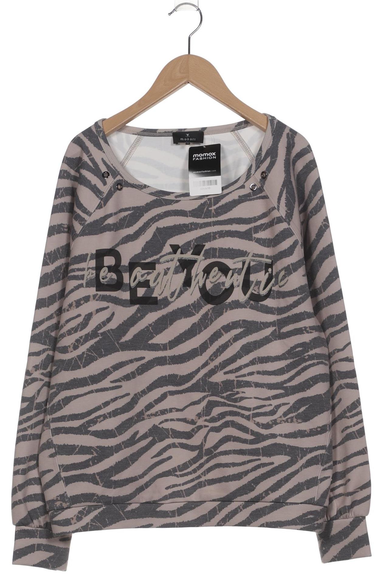 

monari Damen Sweatshirt, grau, Gr. 40