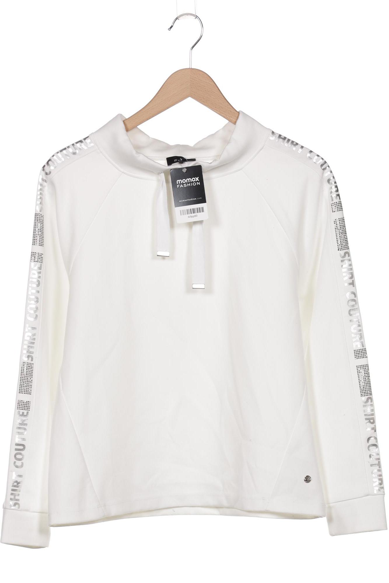 

monari Damen Sweatshirt, weiß, Gr. 38