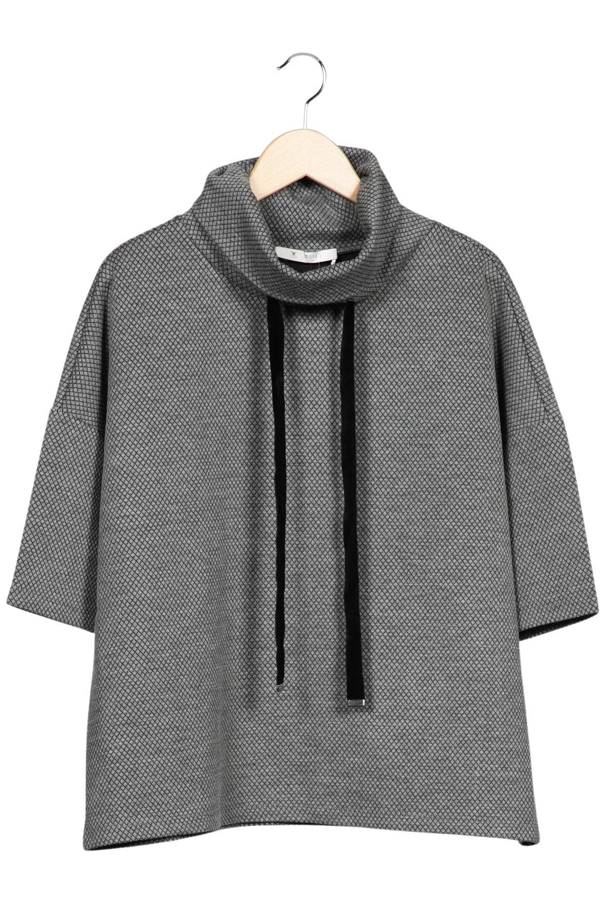 

monari Damen Sweatshirt, grau, Gr. 42