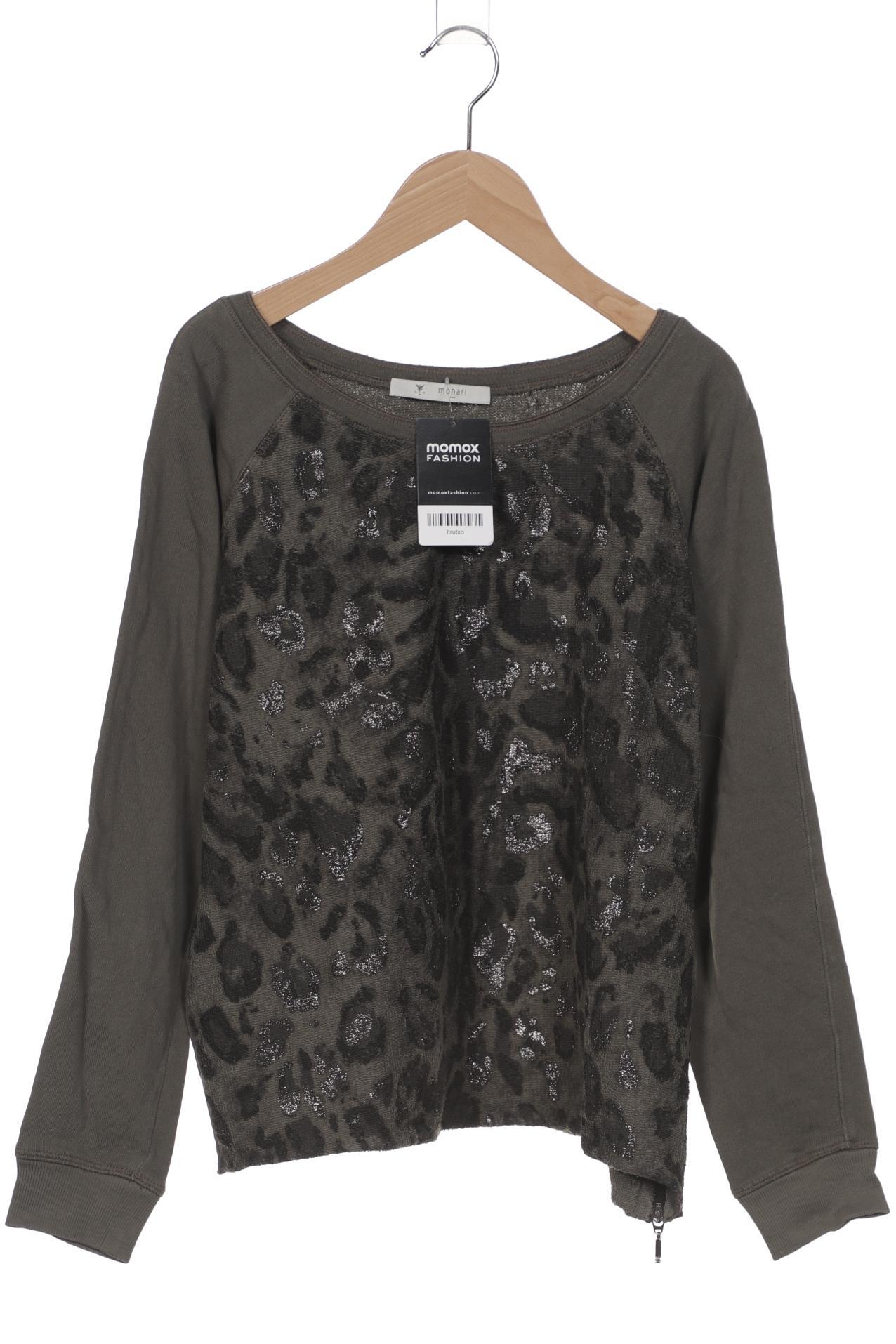 

monari Damen Sweatshirt, grau, Gr. 38