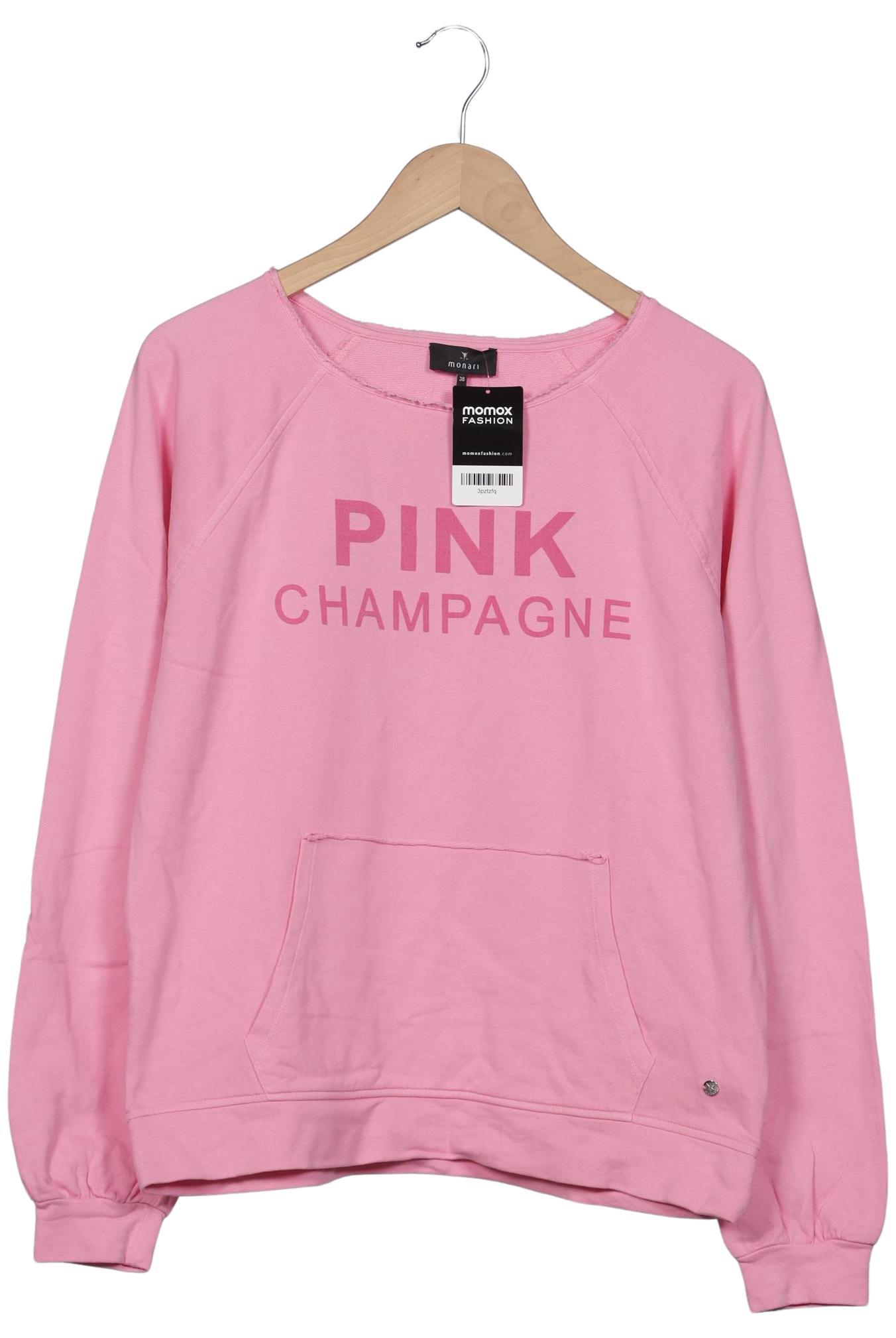 

monari Damen Sweatshirt, pink, Gr. 38