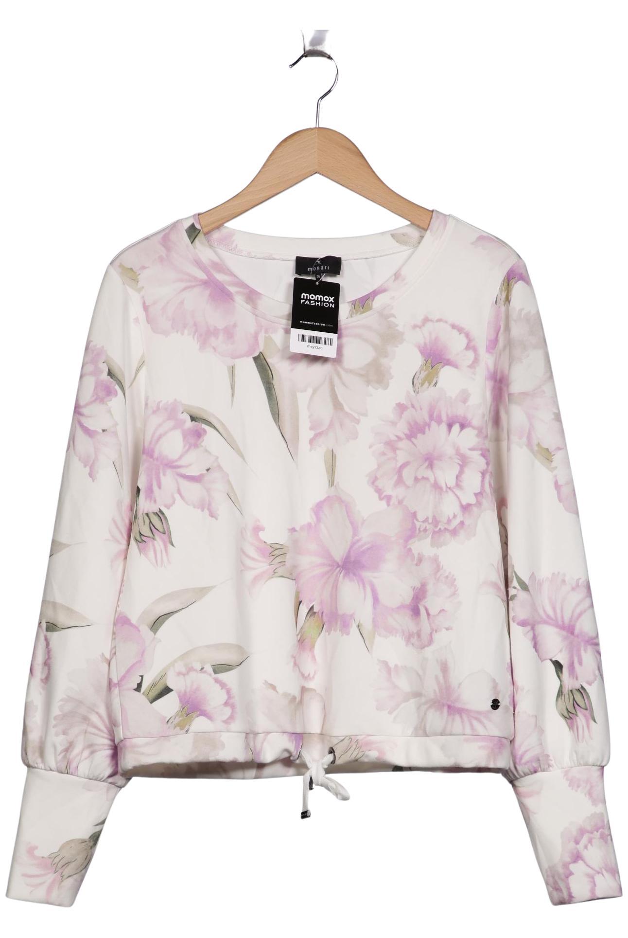 

monari Damen Sweatshirt, cremeweiß, Gr. 36