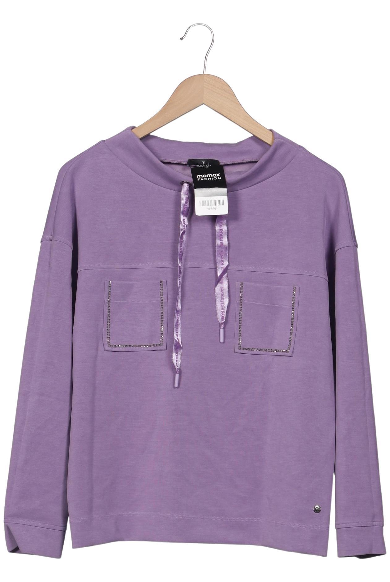 

monari Damen Sweatshirt, flieder, Gr. 40
