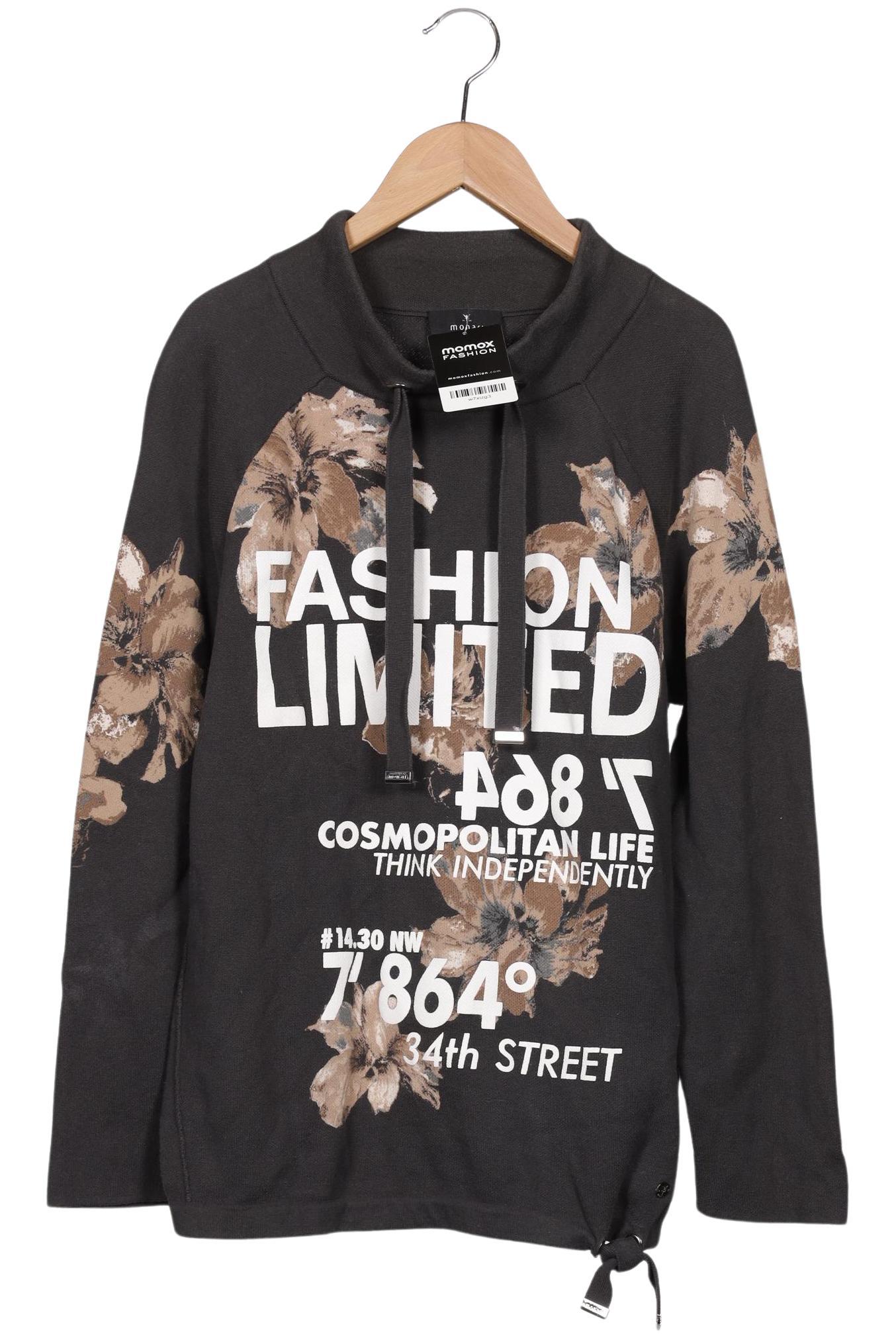 

monari Damen Sweatshirt, grau, Gr. 38