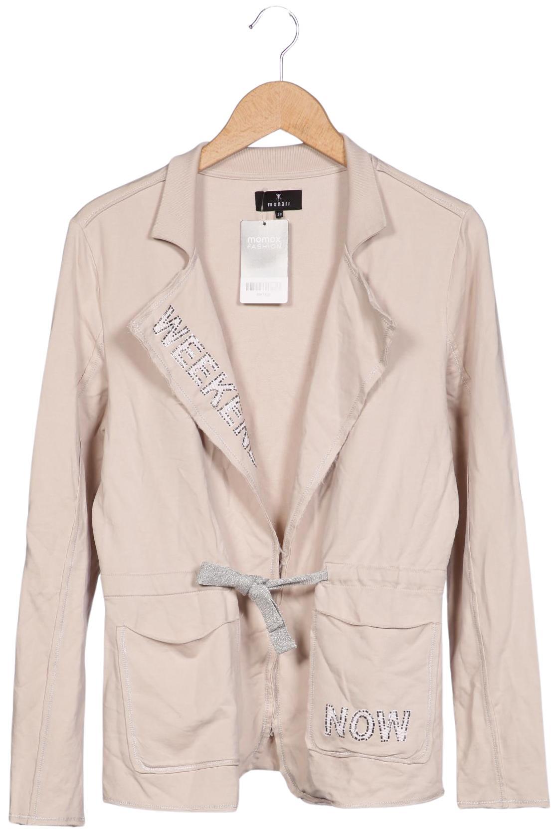 

monari Damen Sweatshirt, beige, Gr. 38