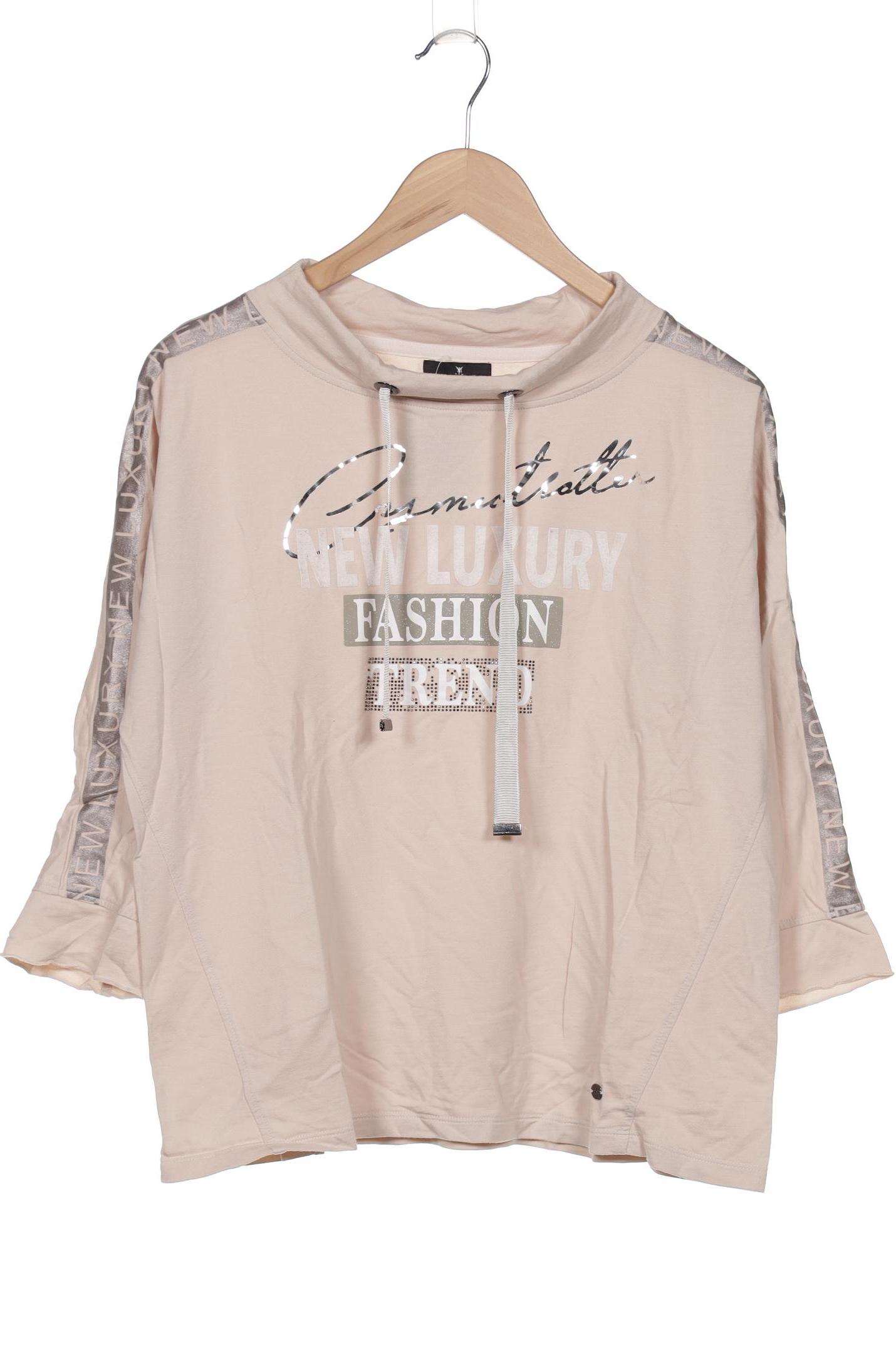 

monari Damen Sweatshirt, beige, Gr. 42