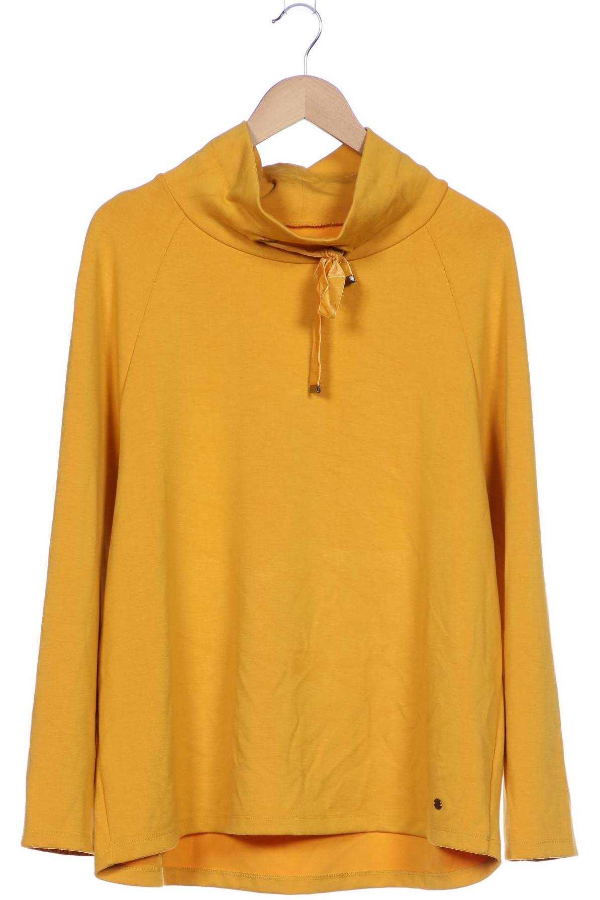 

monari Damen Sweatshirt, gelb, Gr. 46