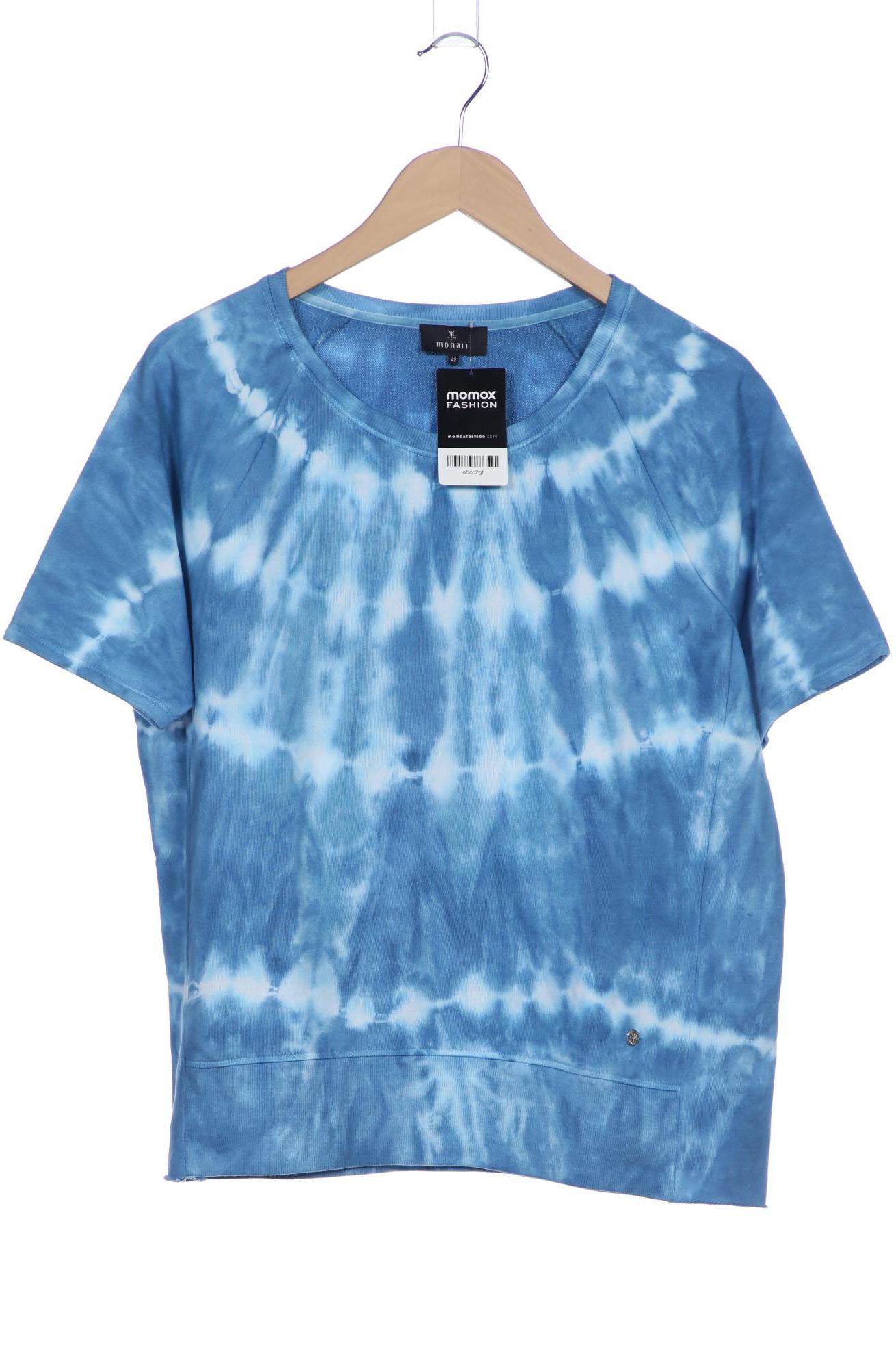 

monari Damen Sweatshirt, blau, Gr. 42