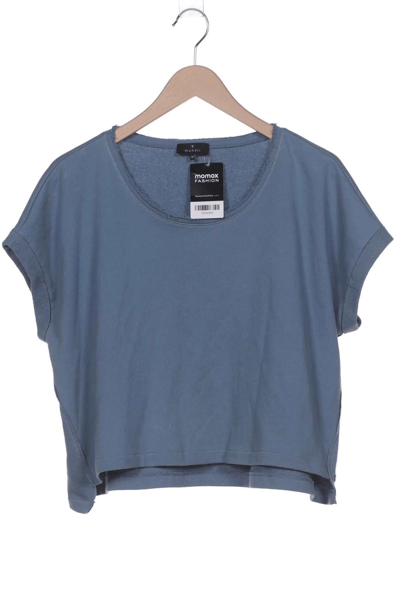 

monari Damen Sweatshirt, blau, Gr. 38