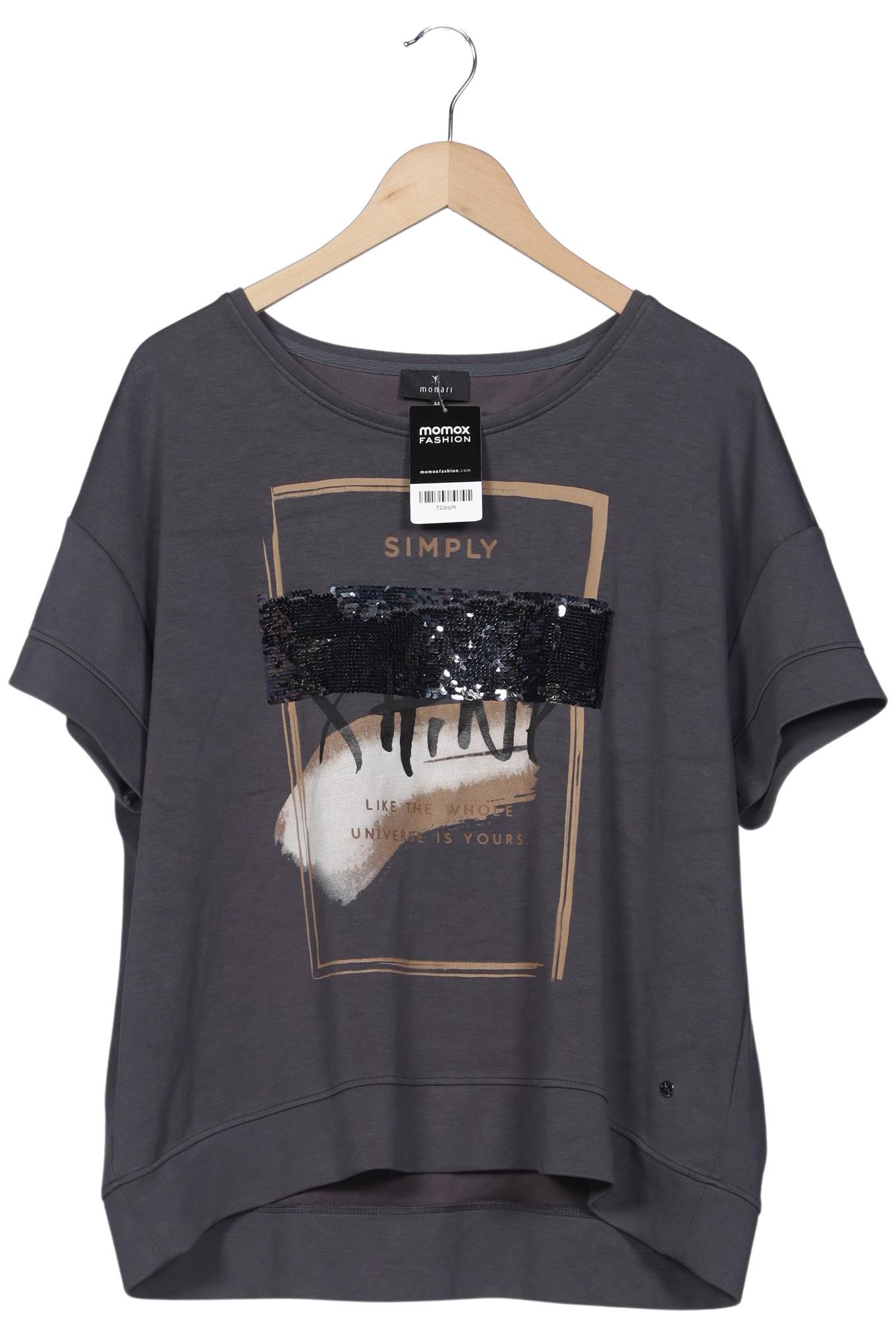 

monari Damen Sweatshirt, grau, Gr. 44