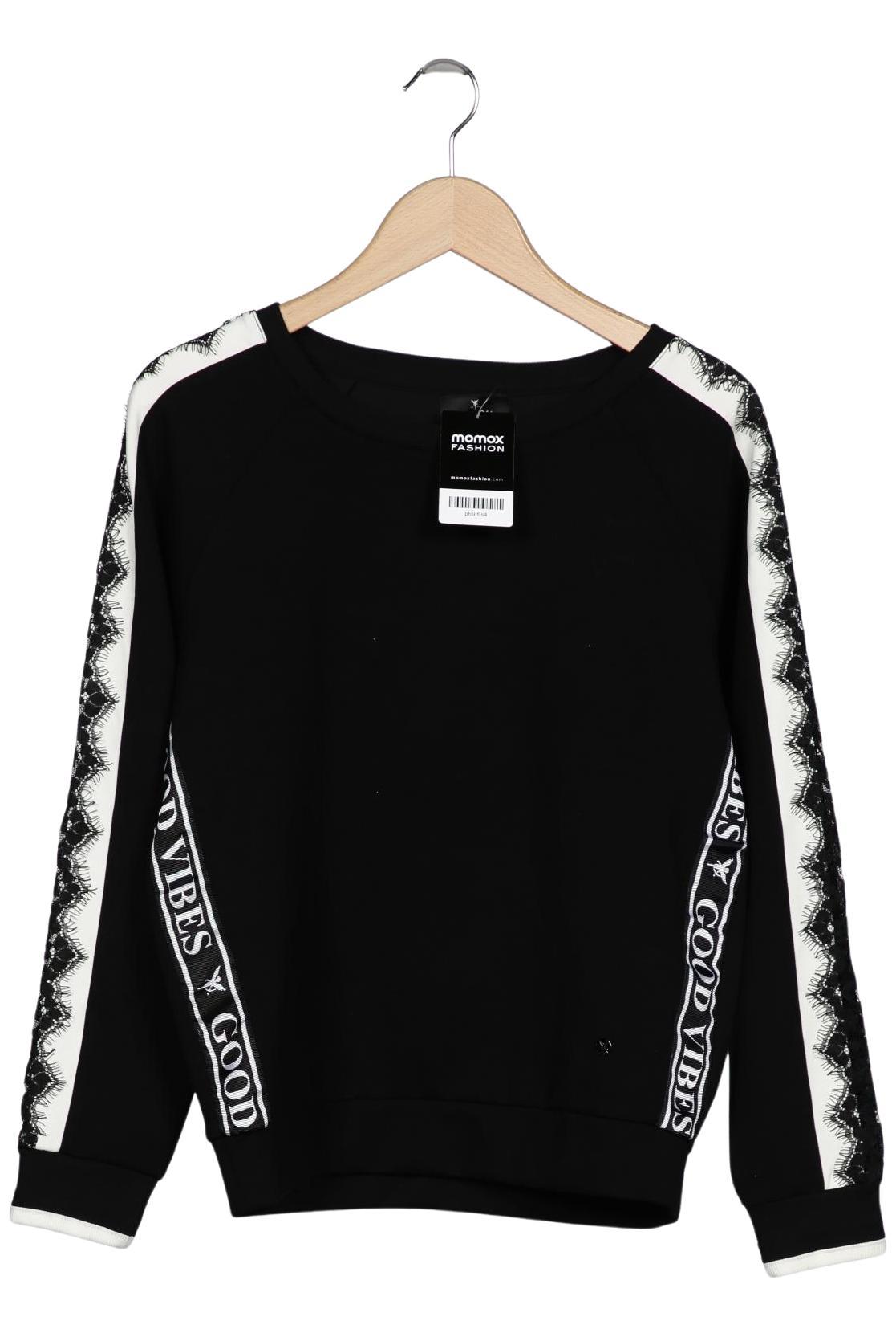 

monari Damen Sweatshirt, schwarz, Gr. 34