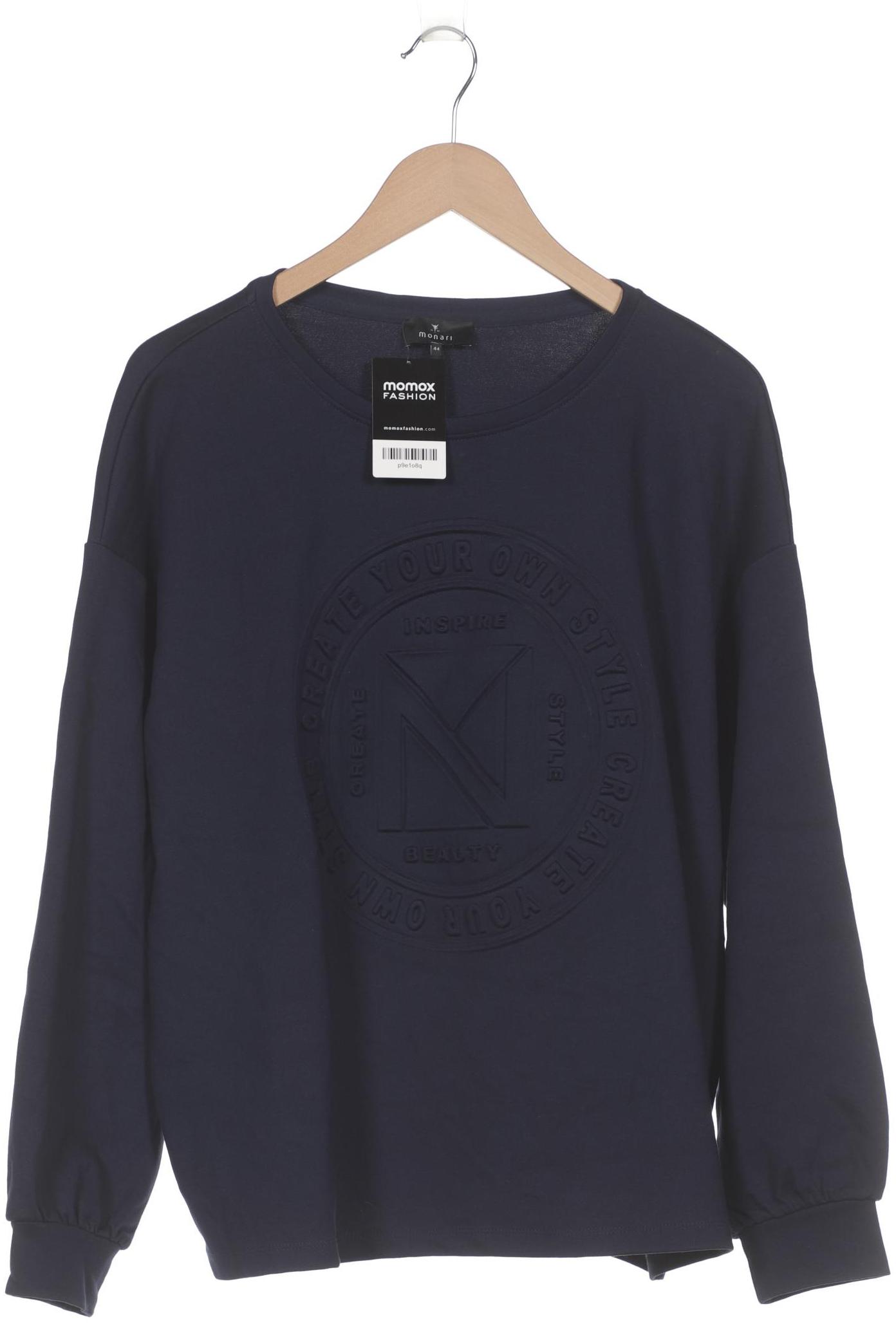 

monari Damen Sweatshirt, marineblau, Gr. 44