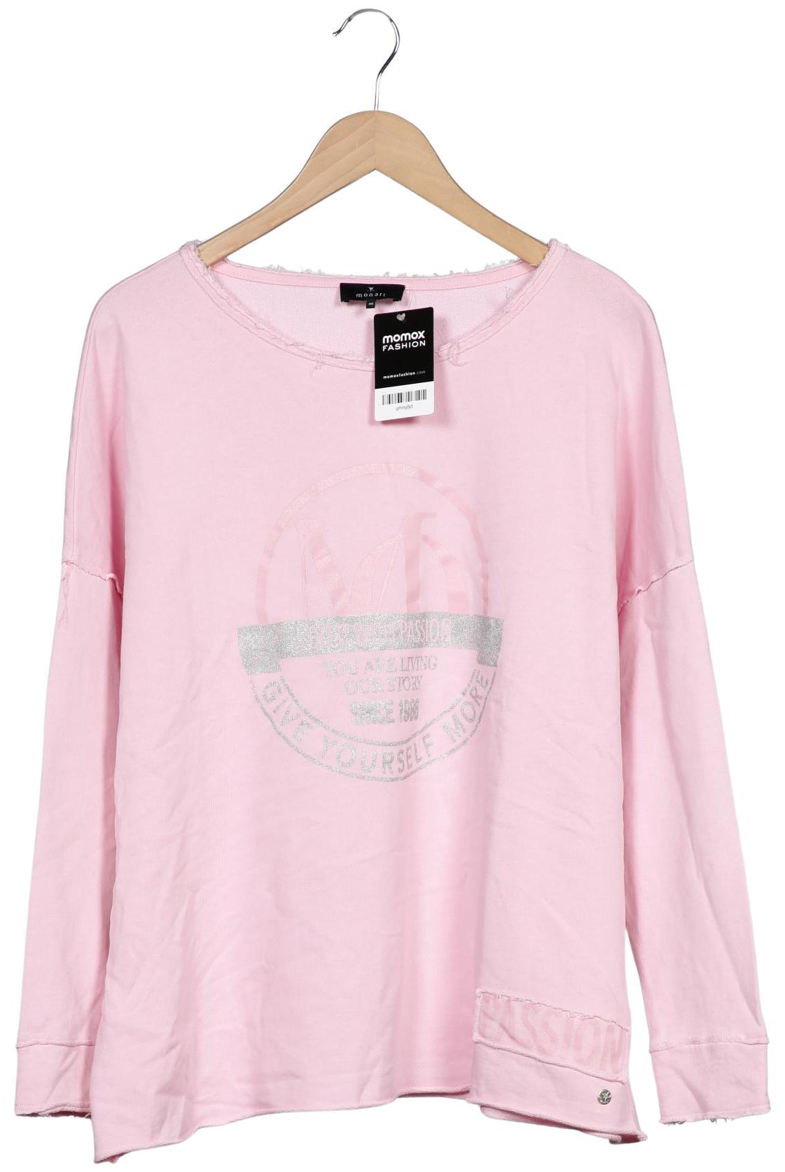 

monari Damen Sweatshirt, pink, Gr. 46