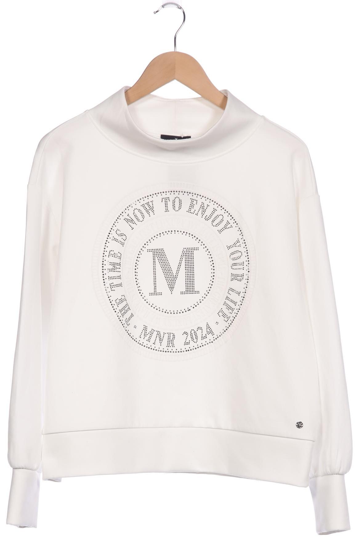 

monari Damen Sweatshirt, weiß, Gr. 38