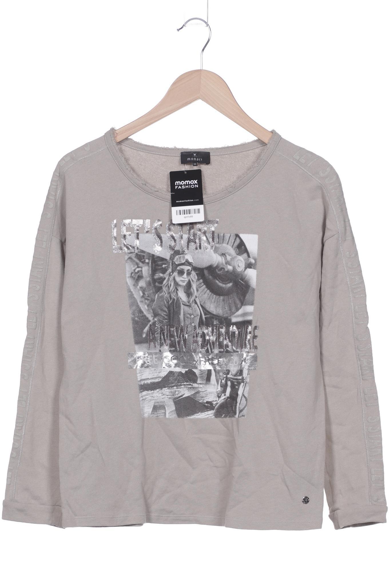

monari Damen Sweatshirt, grün, Gr. 36