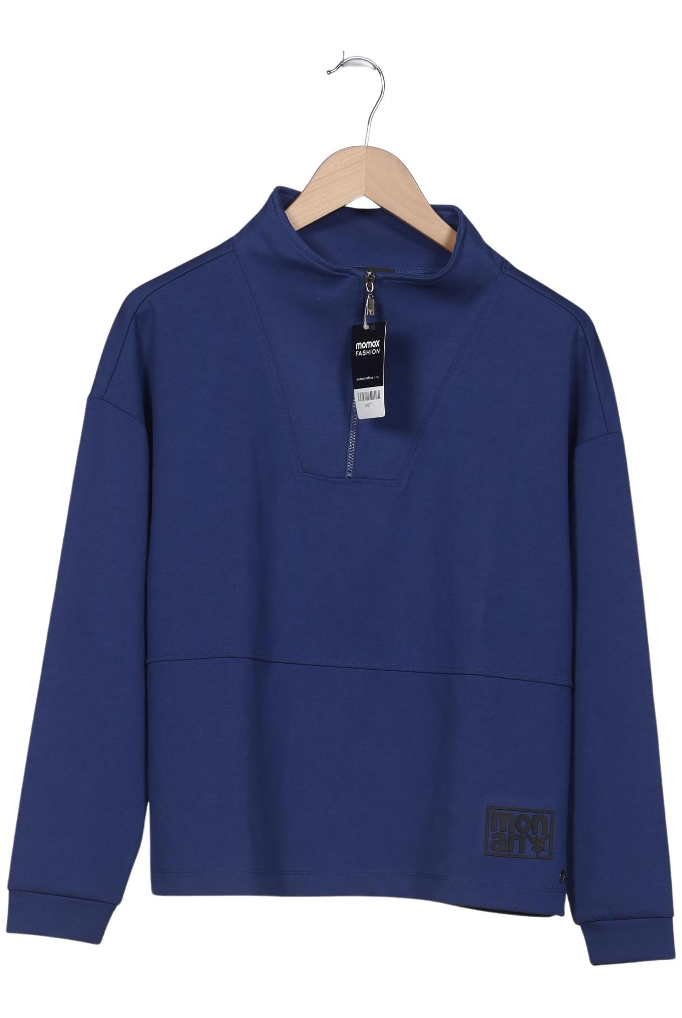 

monari Damen Sweatshirt, marineblau, Gr. 38