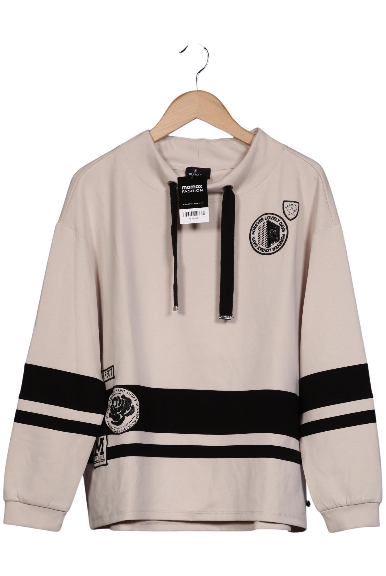 

monari Damen Sweatshirt, beige, Gr. 42