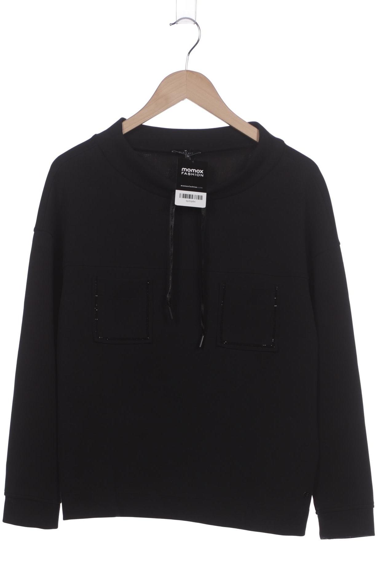

monari Damen Sweatshirt, schwarz, Gr. 40