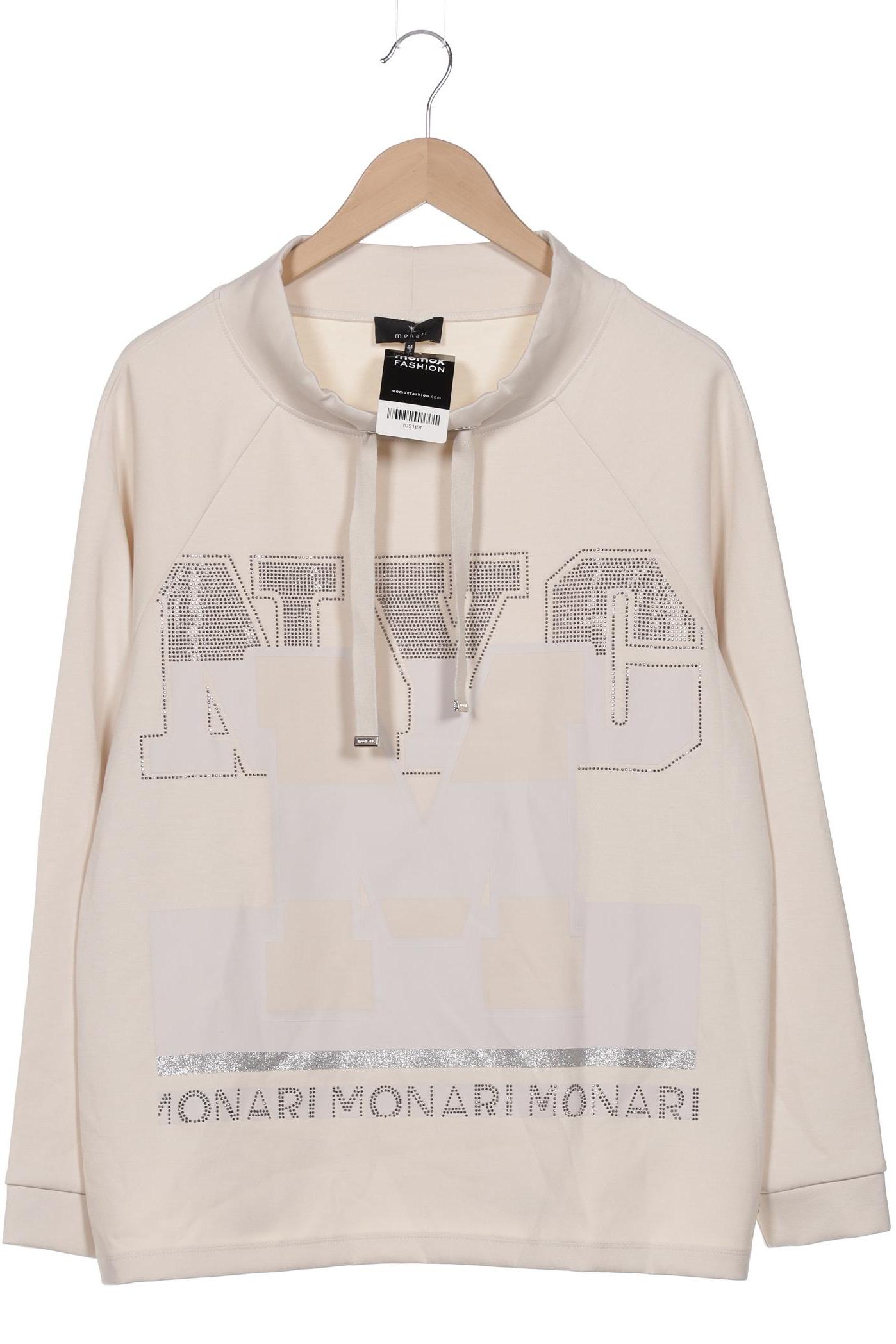 

monari Damen Sweatshirt, beige, Gr. 44