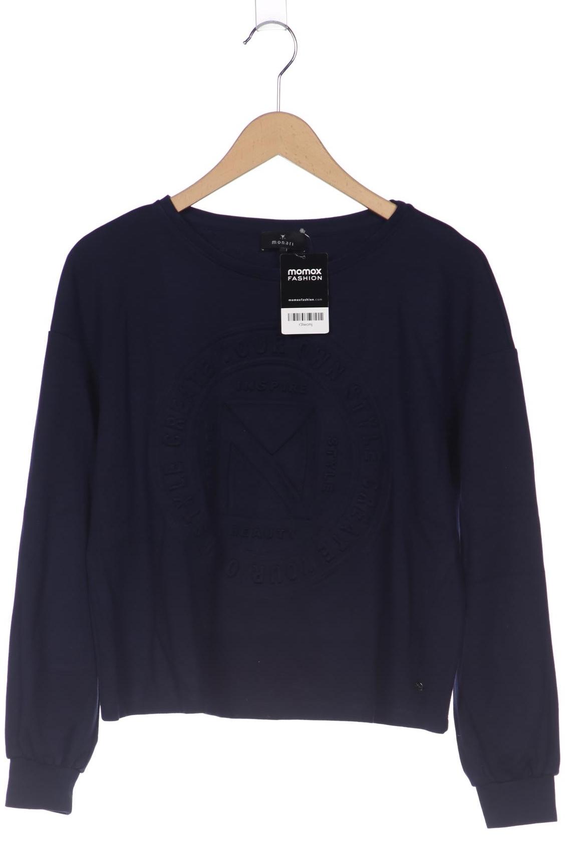 

monari Damen Sweatshirt, marineblau, Gr. 36