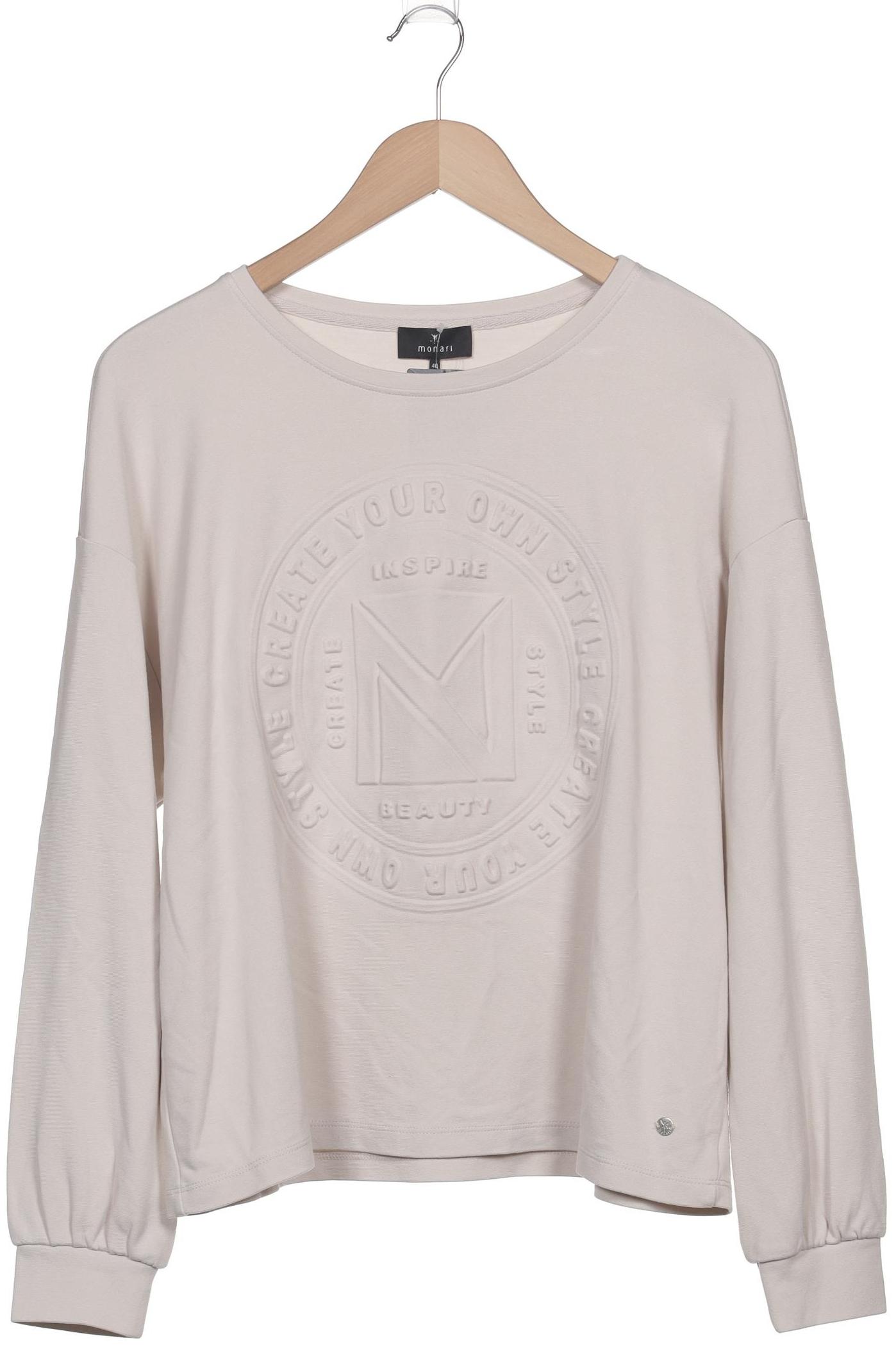 

monari Damen Sweatshirt, grau, Gr. 40