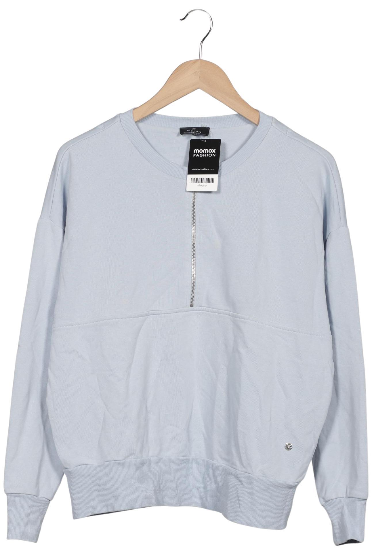 

monari Damen Sweatshirt, hellblau, Gr. 40