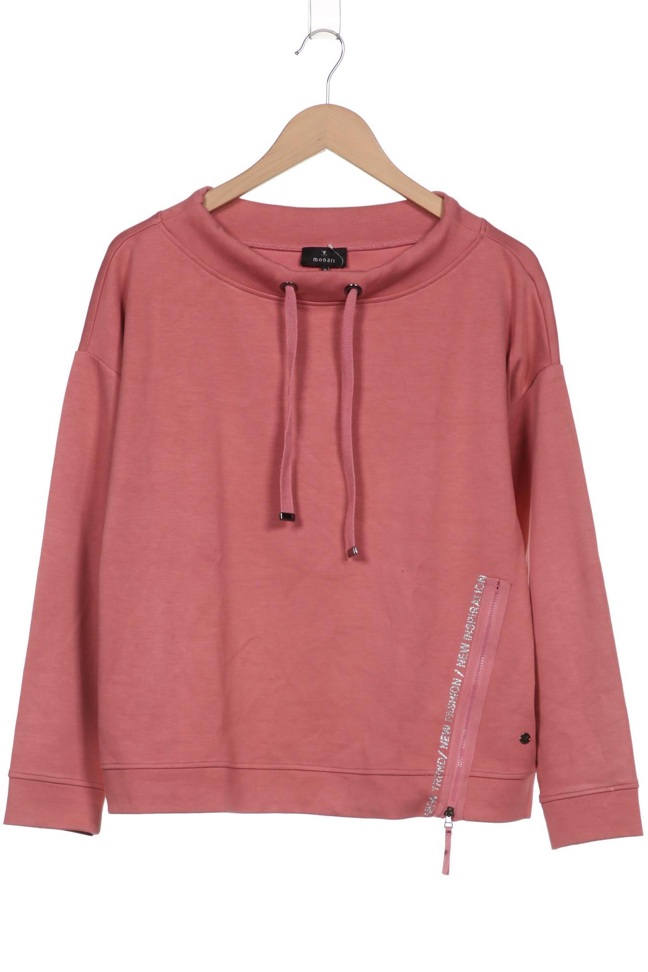 

monari Damen Sweatshirt, pink, Gr. 38