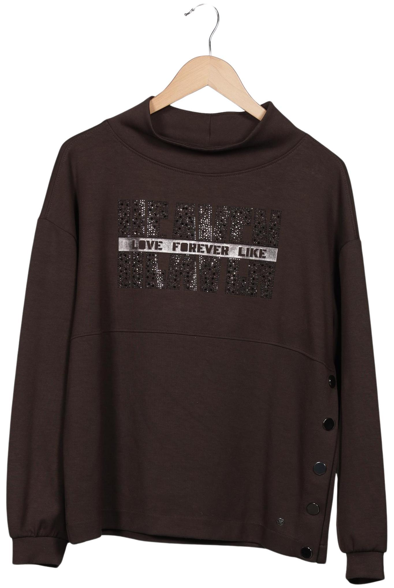 

monari Damen Sweatshirt, braun, Gr. 40