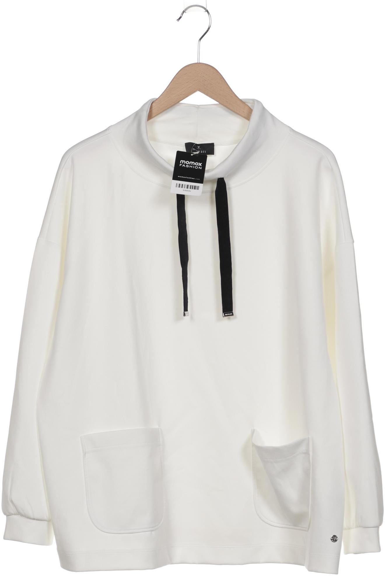 

monari Damen Sweatshirt, weiß, Gr. 46