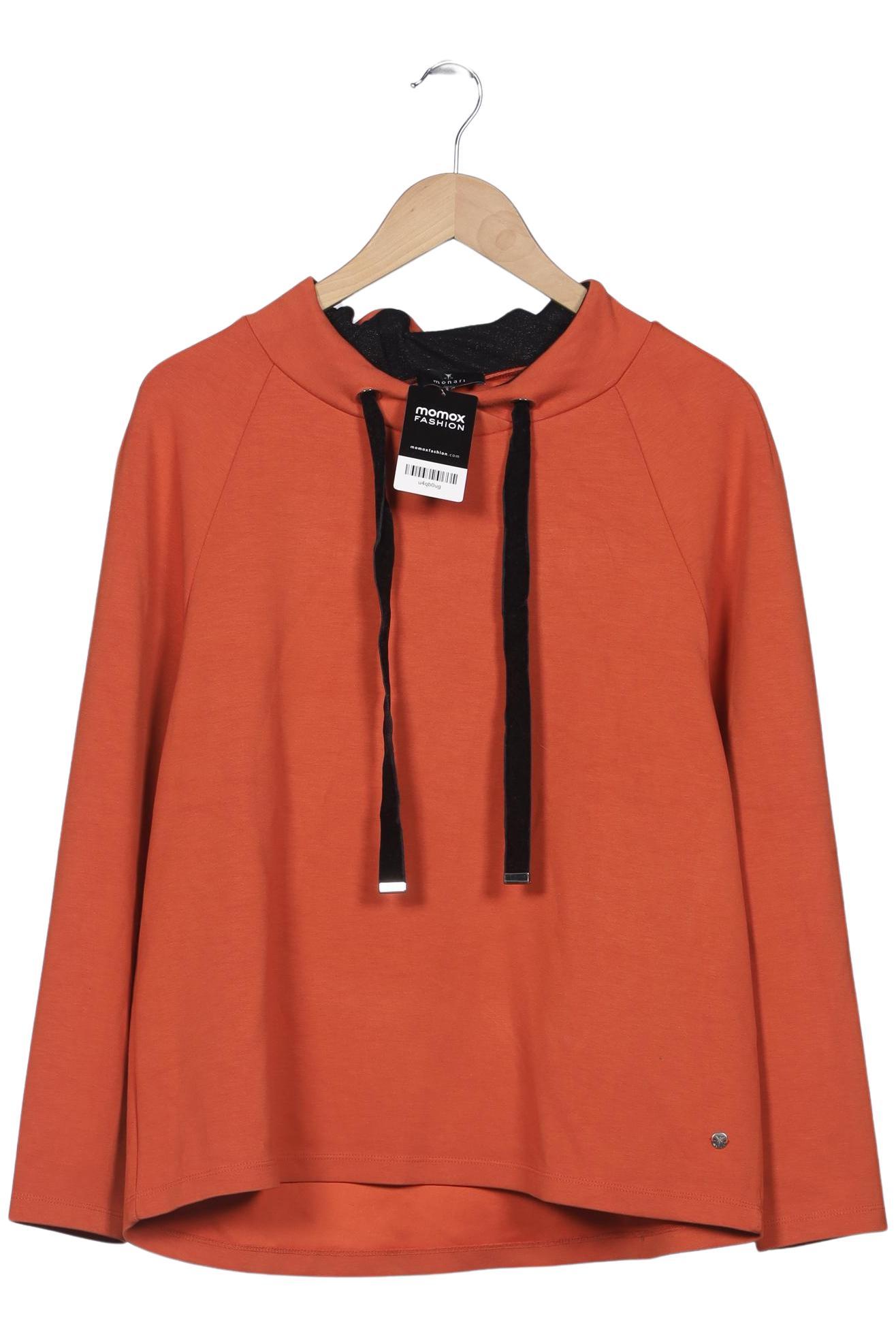

monari Damen Sweatshirt, orange, Gr. 44