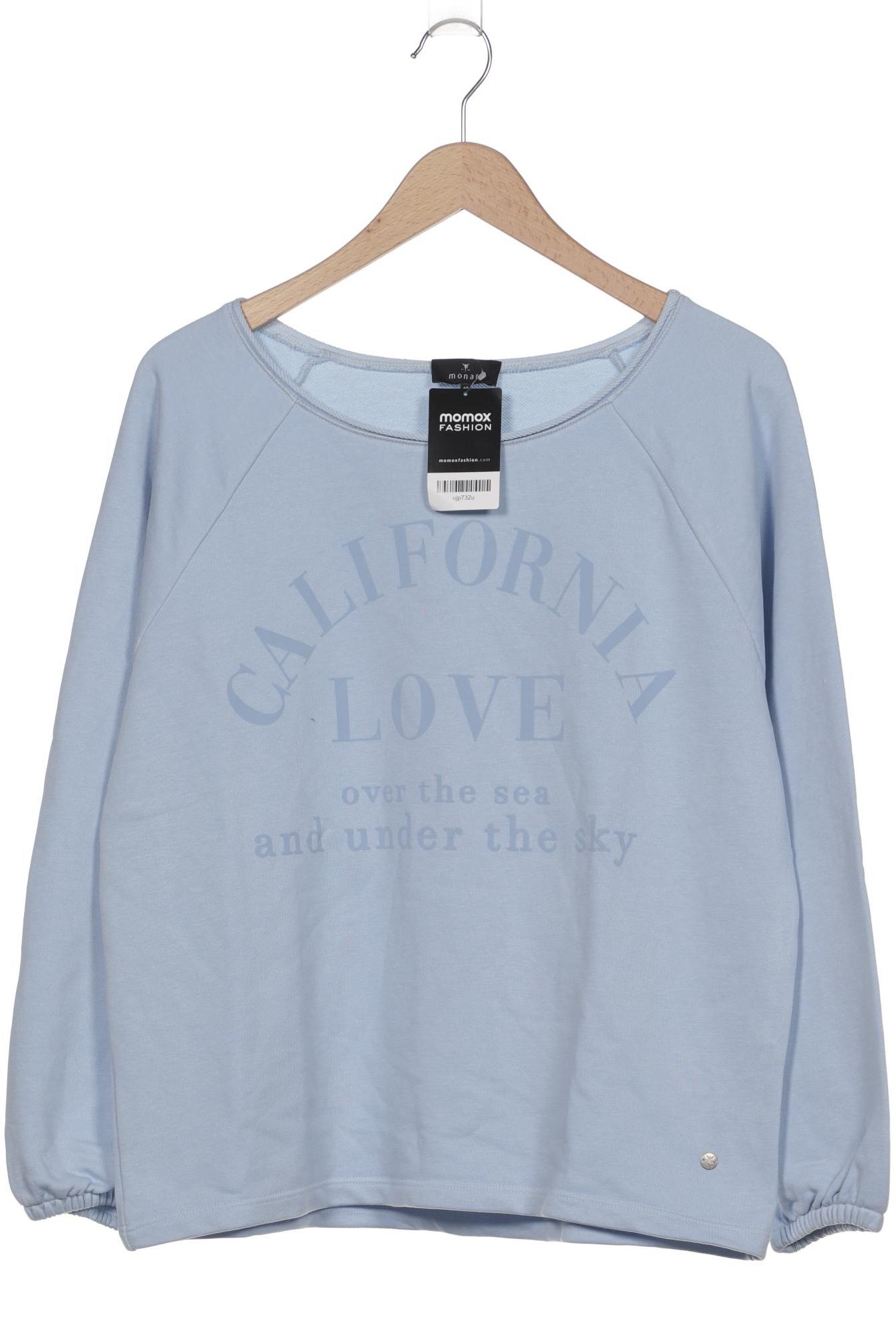 

monari Damen Sweatshirt, hellblau, Gr. 40