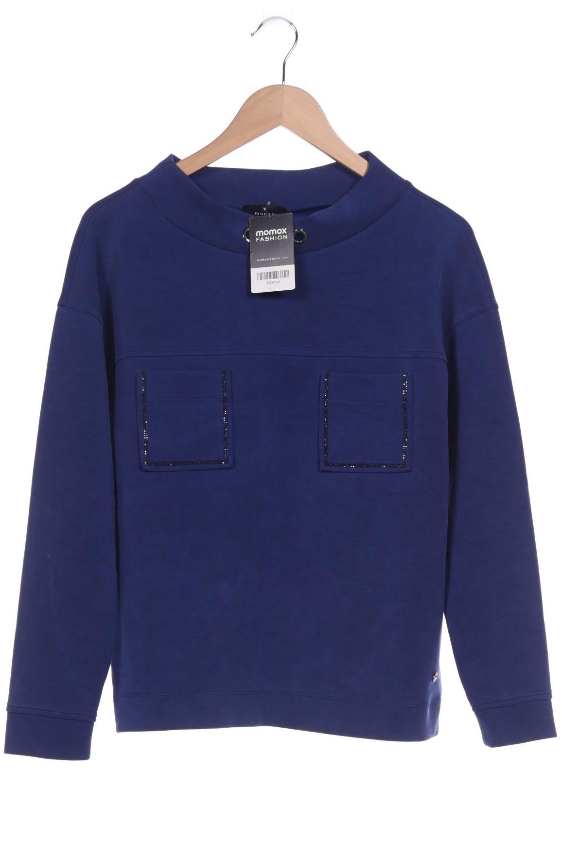 

monari Damen Sweatshirt, blau, Gr. 38