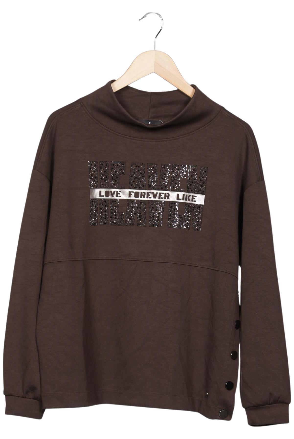 

monari Damen Sweatshirt, braun, Gr. 40