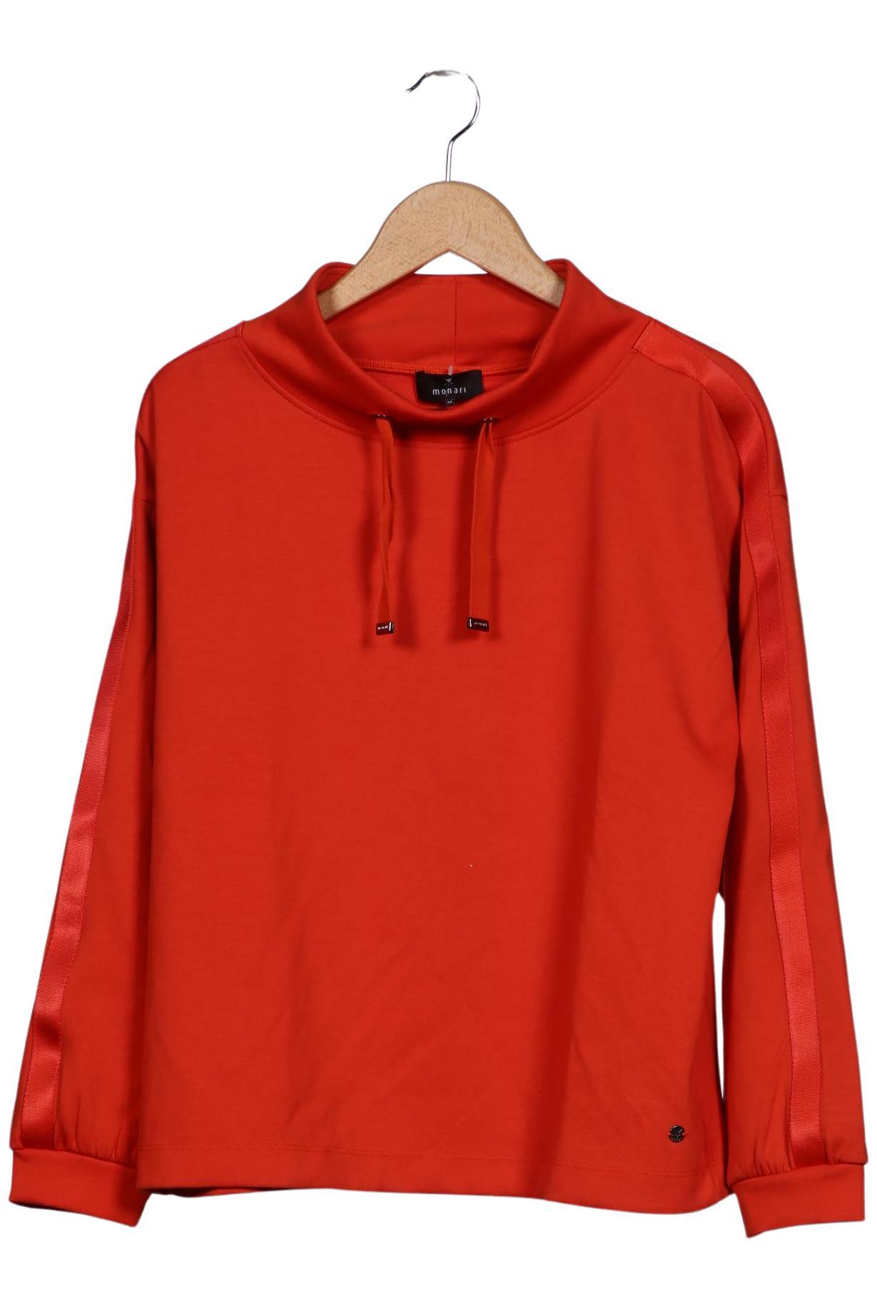 

monari Damen Sweatshirt, rot, Gr. 38