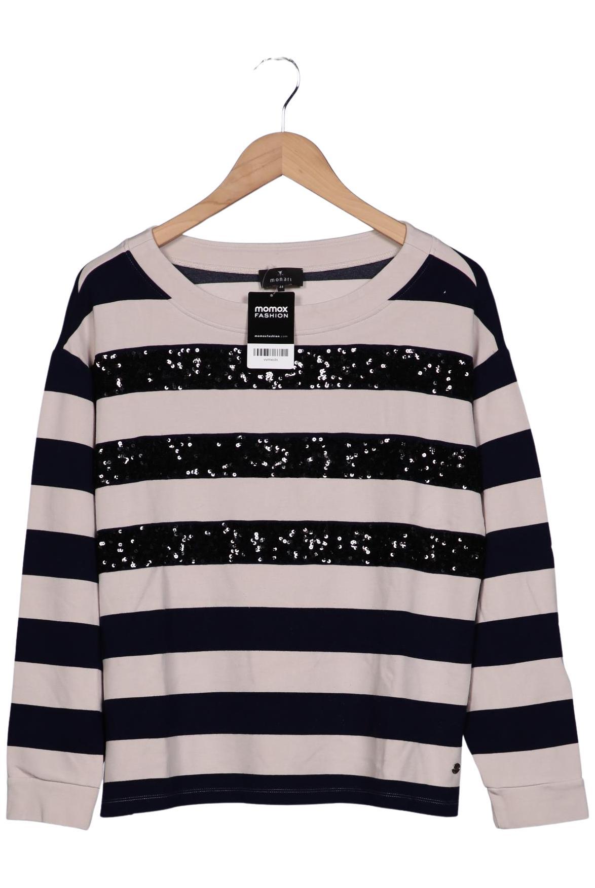 

monari Damen Sweatshirt, marineblau, Gr. 44