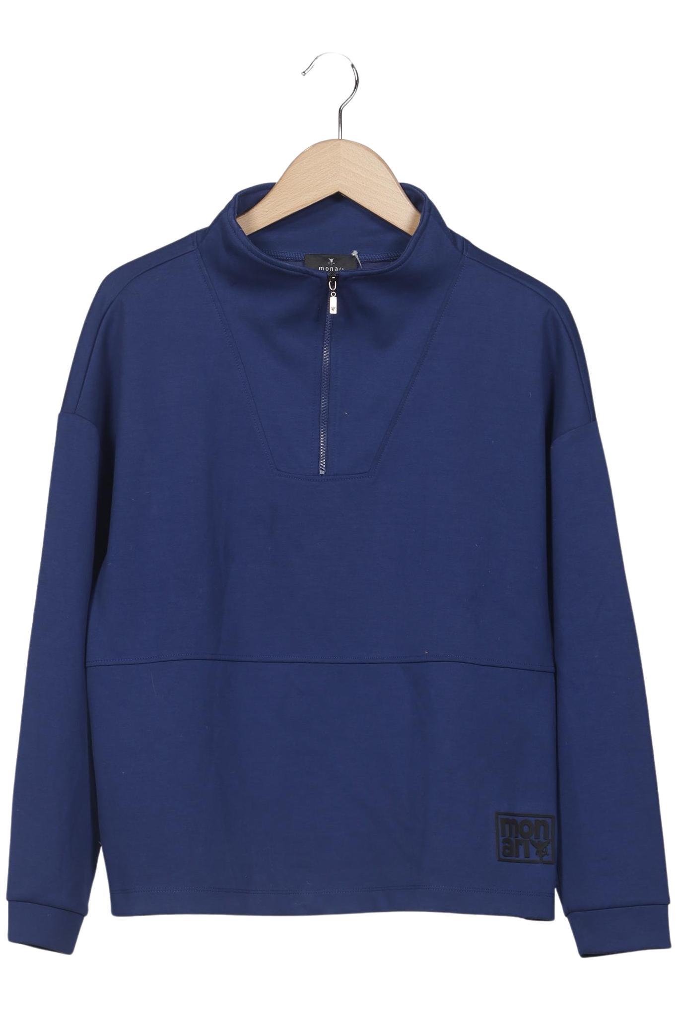 

monari Damen Sweatshirt, marineblau, Gr. 40