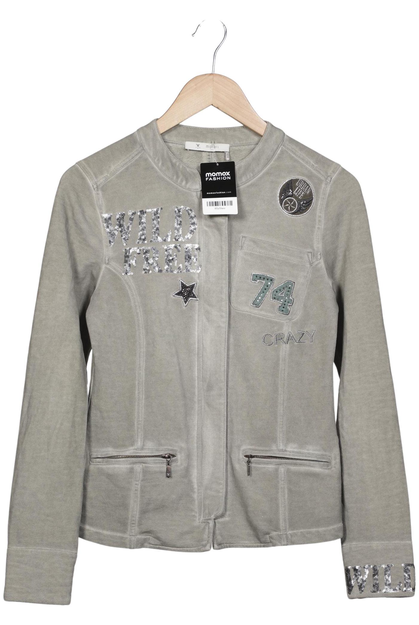 

monari Damen Sweatshirt, grau, Gr. 36