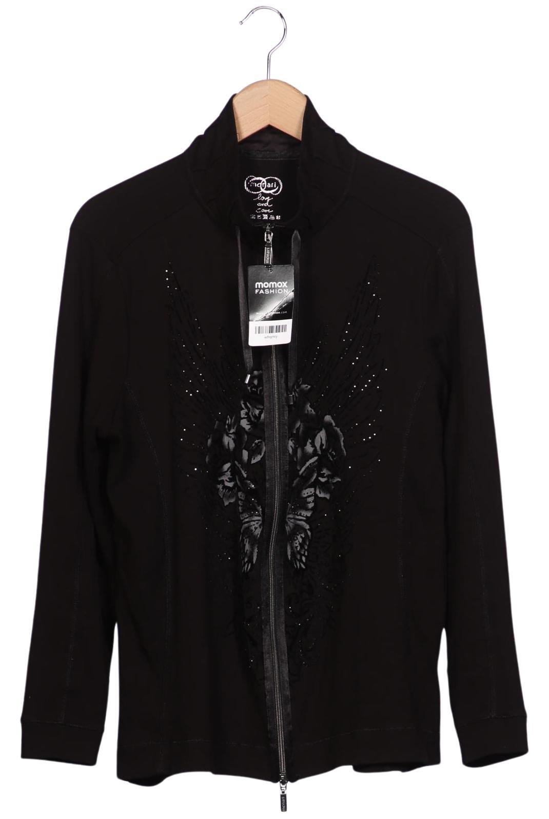 

monari Damen Sweatshirt, schwarz, Gr. 46