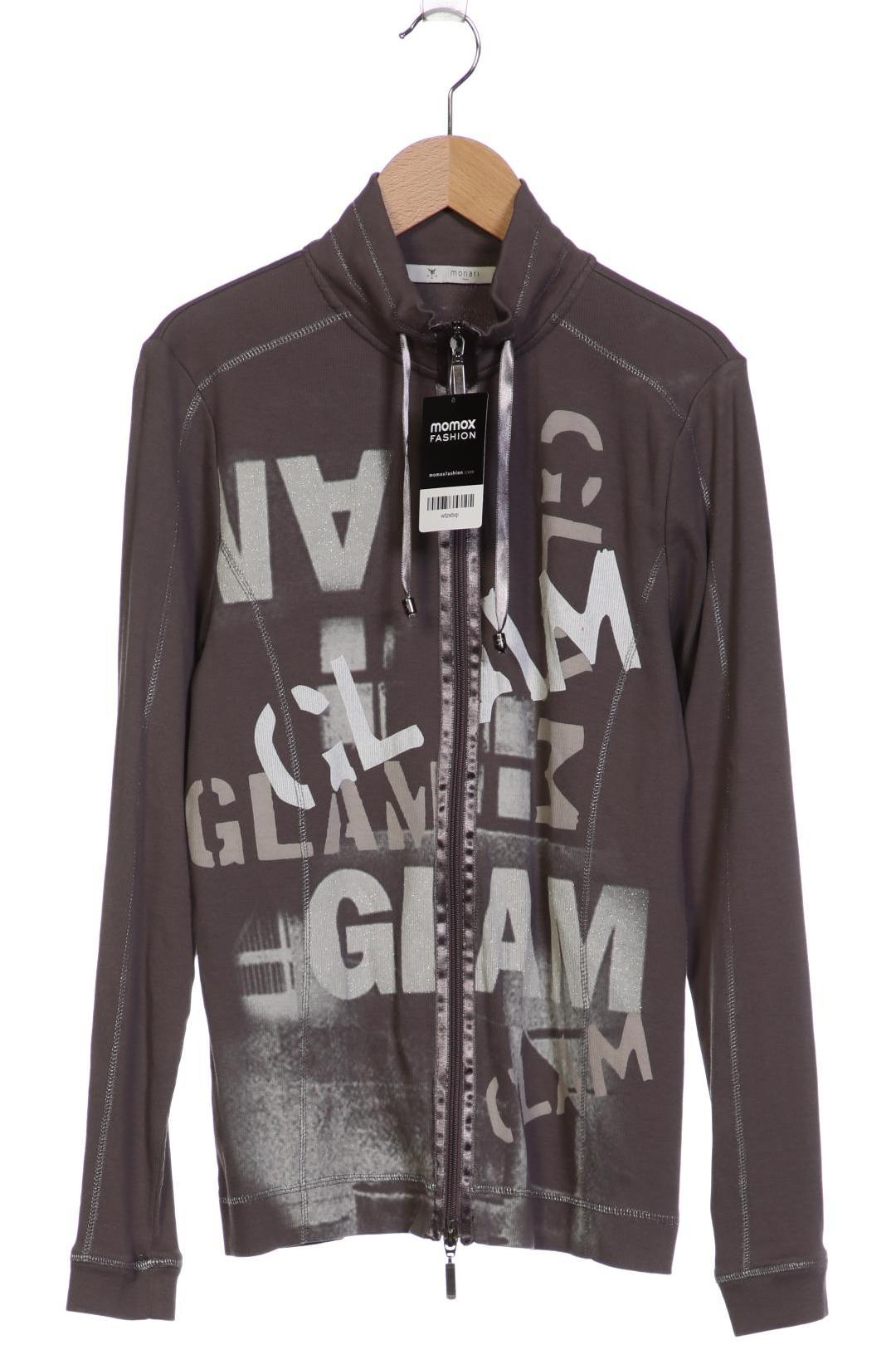 

monari Damen Sweatshirt, grau, Gr. 38