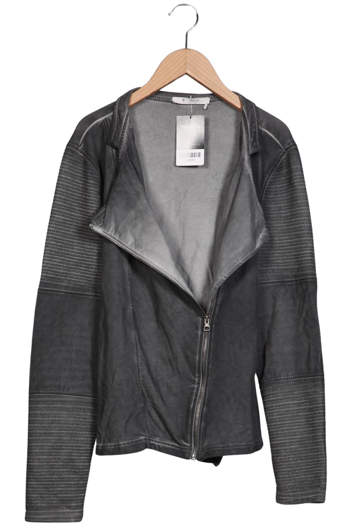 

monari Damen Sweatshirt, grau, Gr. 42