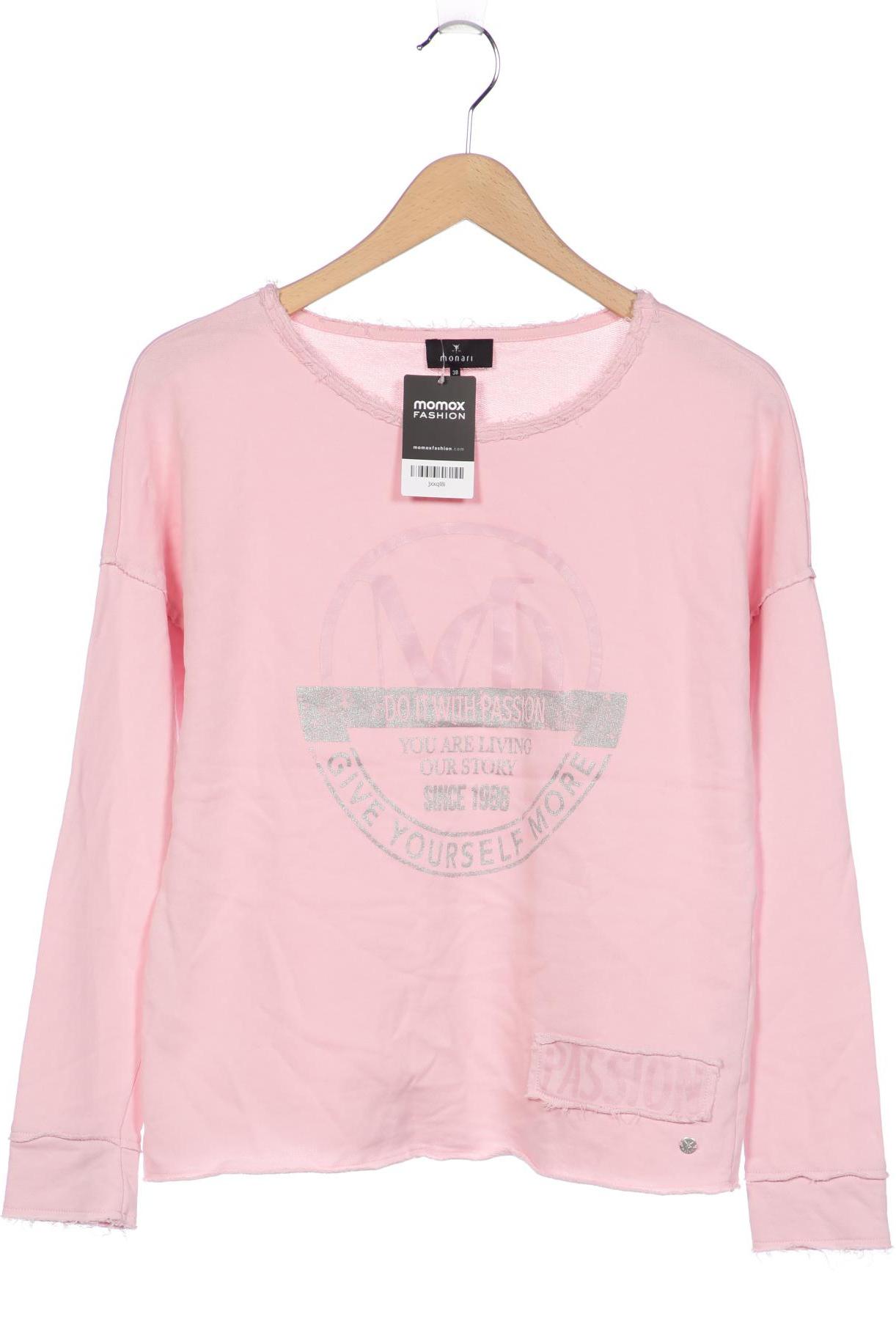 

monari Damen Sweatshirt, pink, Gr. 38