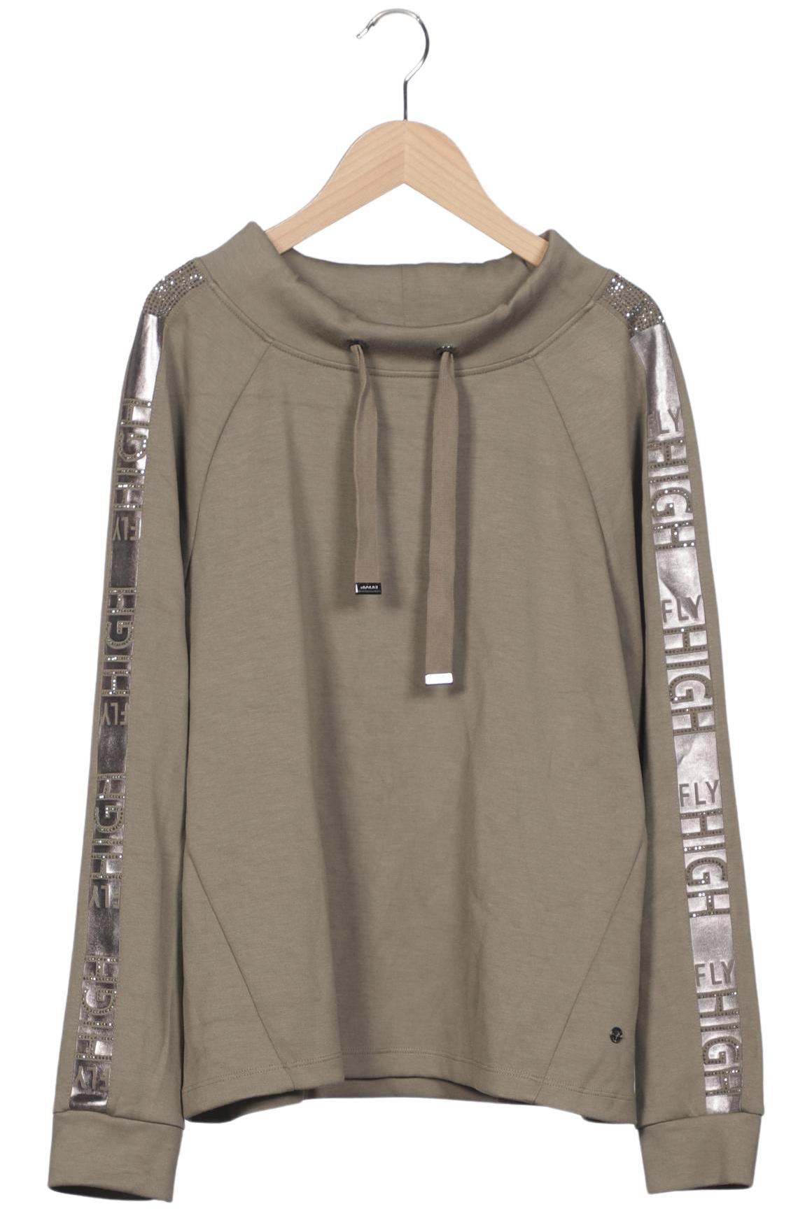 

monari Damen Sweatshirt, grün, Gr. 38