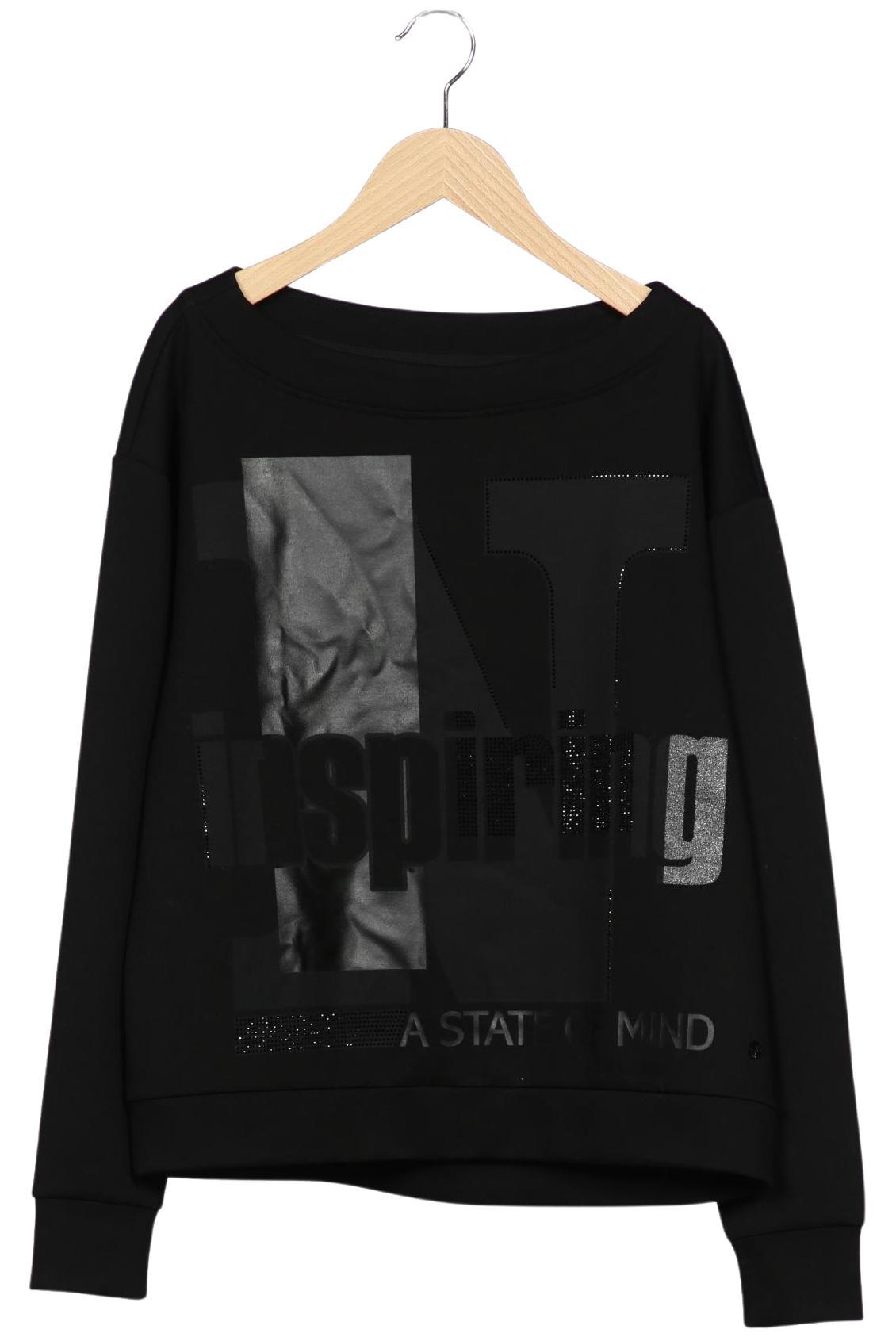 

monari Damen Sweatshirt, schwarz, Gr. 38