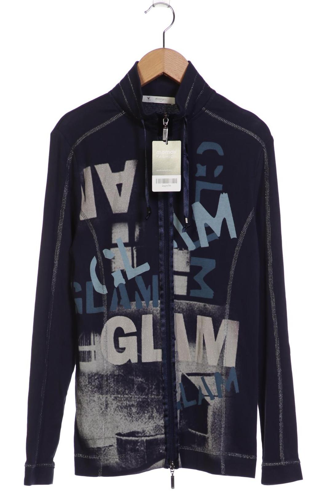 

monari Damen Sweatshirt, marineblau, Gr. 42